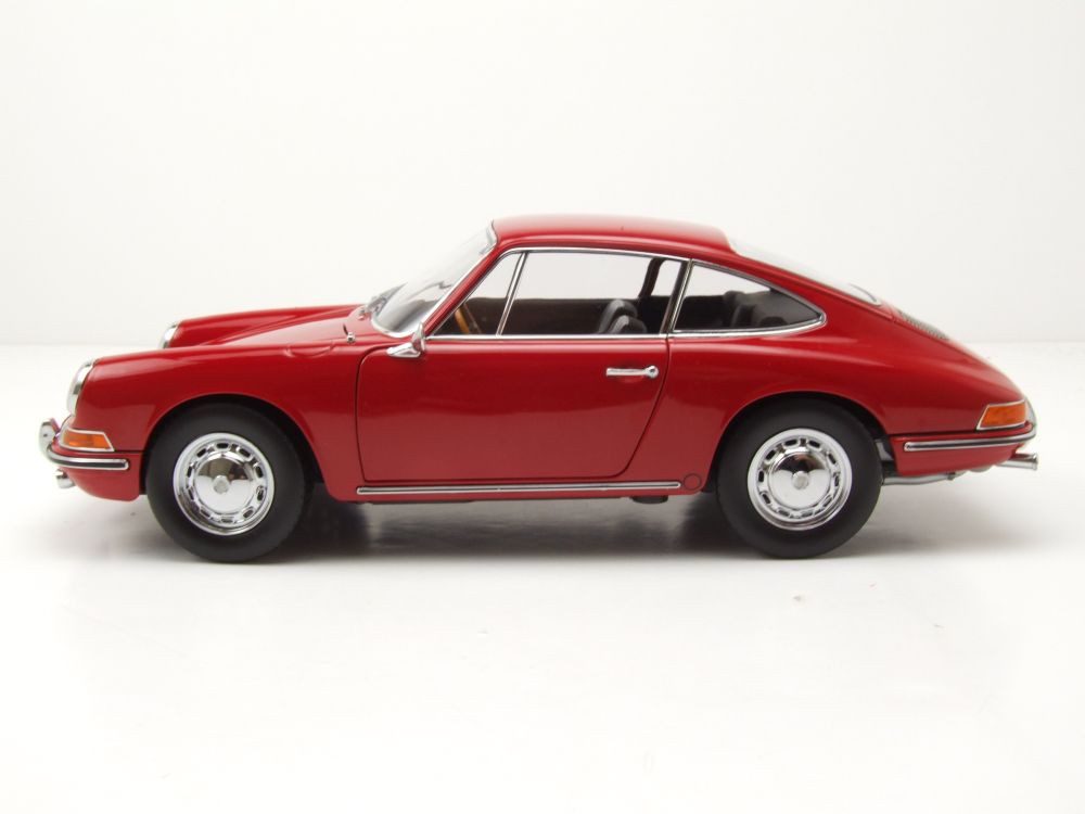 Kyosho Modellauto Porsche 911 (901) 1964 signal rot, Maßstab 1:18