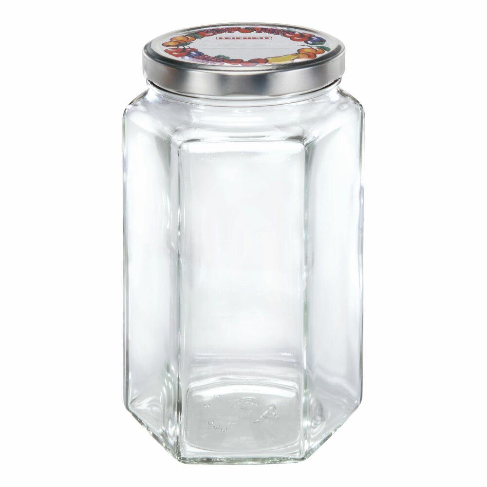 Einmachglas Sechskantglas 1.7 L