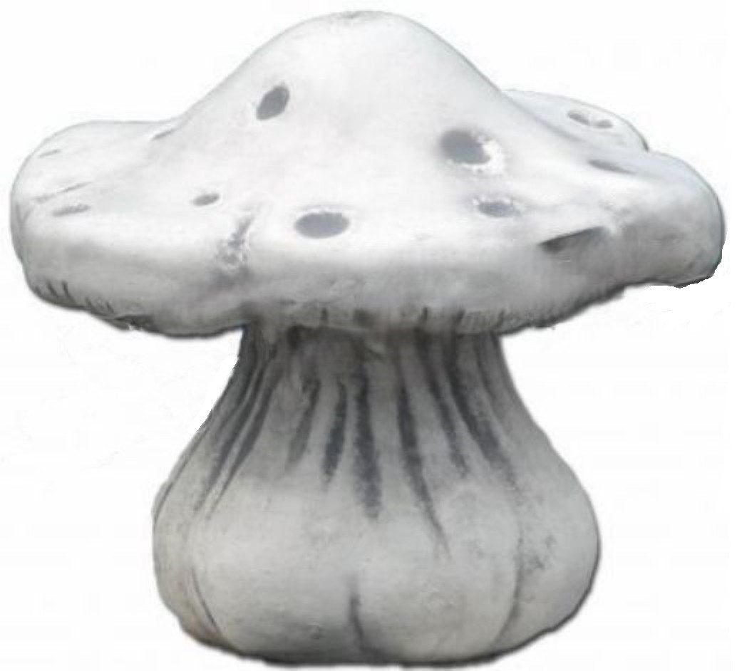 Skulptur Garten Dekoration Pilz Terrasse Stein Figuren Figur Statue Skulptur