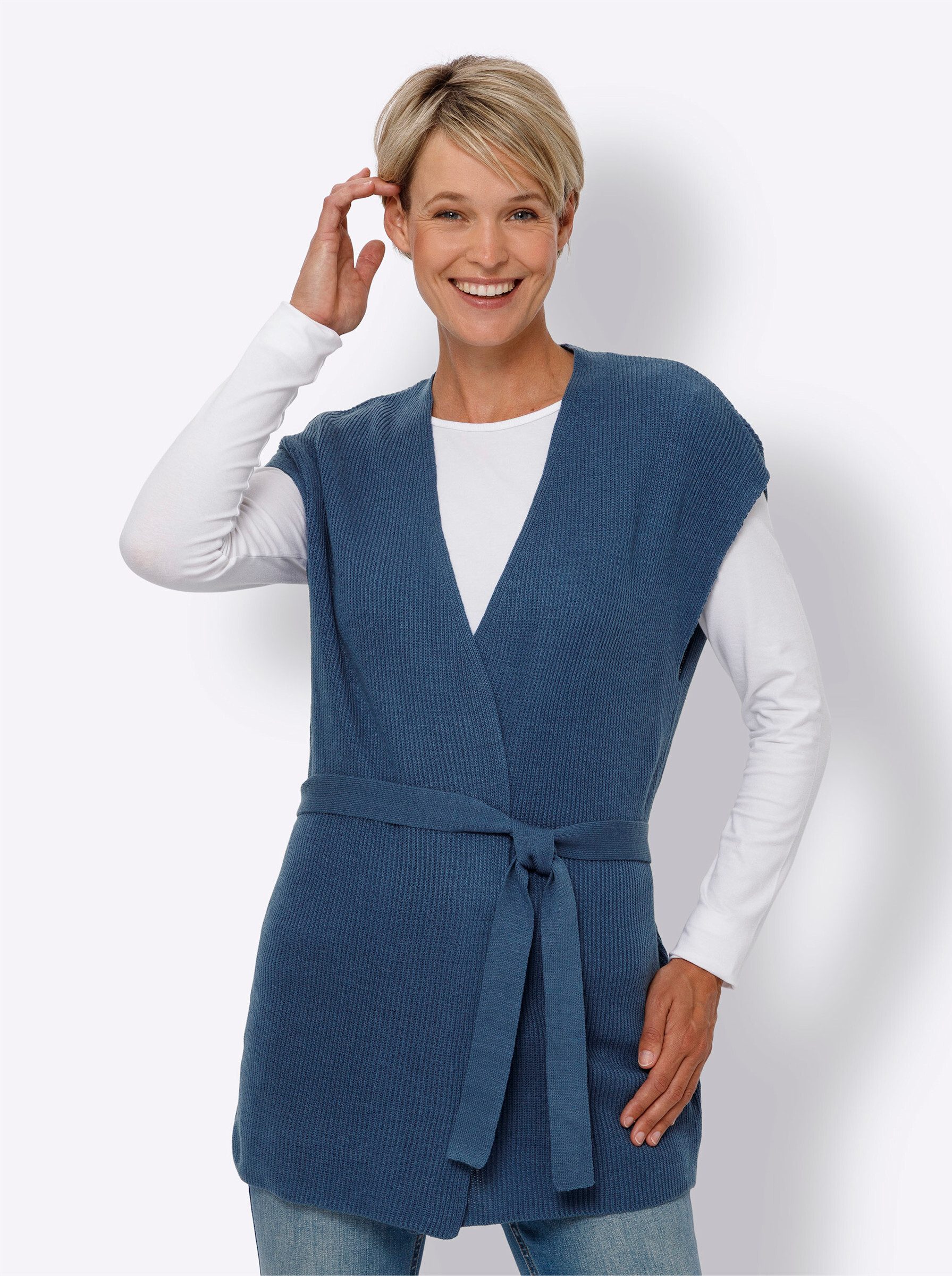 Sieh an! Strickweste Strickweste . günstig online kaufen