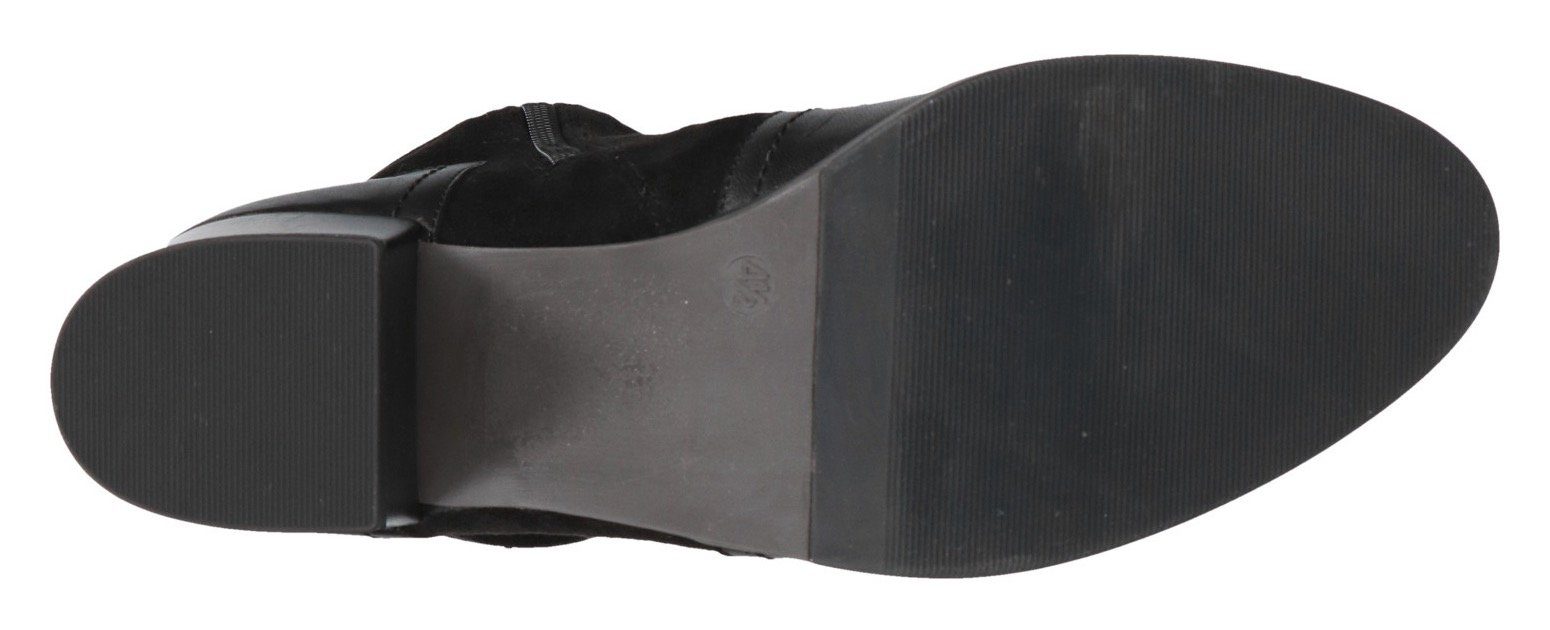 Caprice Stiefel Stretch-XS-Schaft schwarz mit