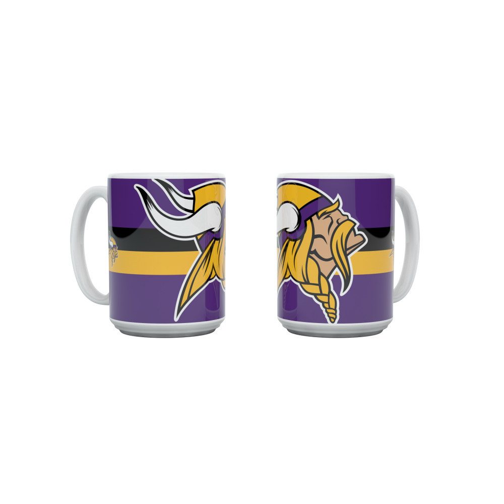 Minnesota Vikings Becher Minnesota Vikings Tasse "Triple Logo ", Keramik