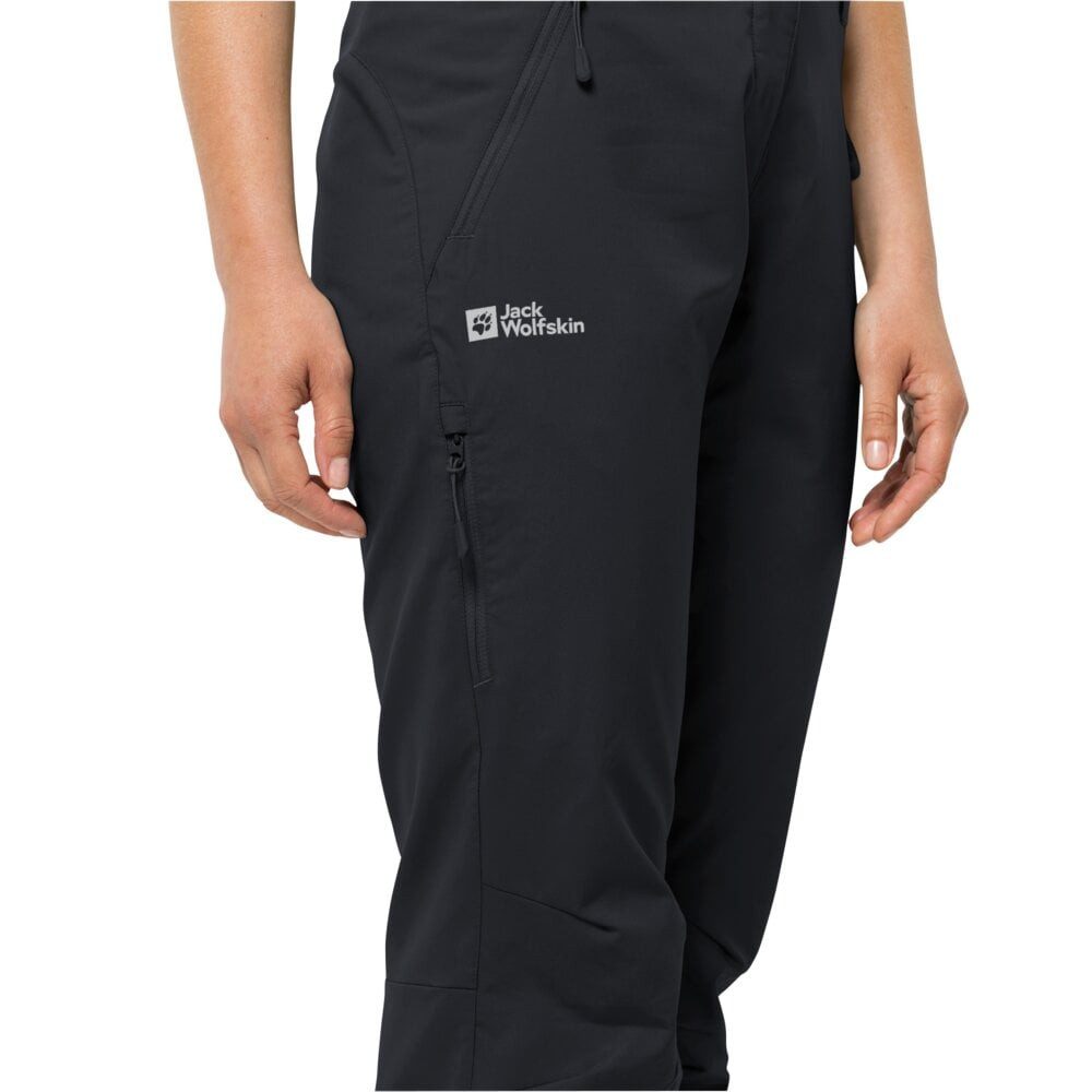 Jack Wolfskin Softshellhose Softshell-Wanderhose Active Track Pant (sehr atmungsaktiv)