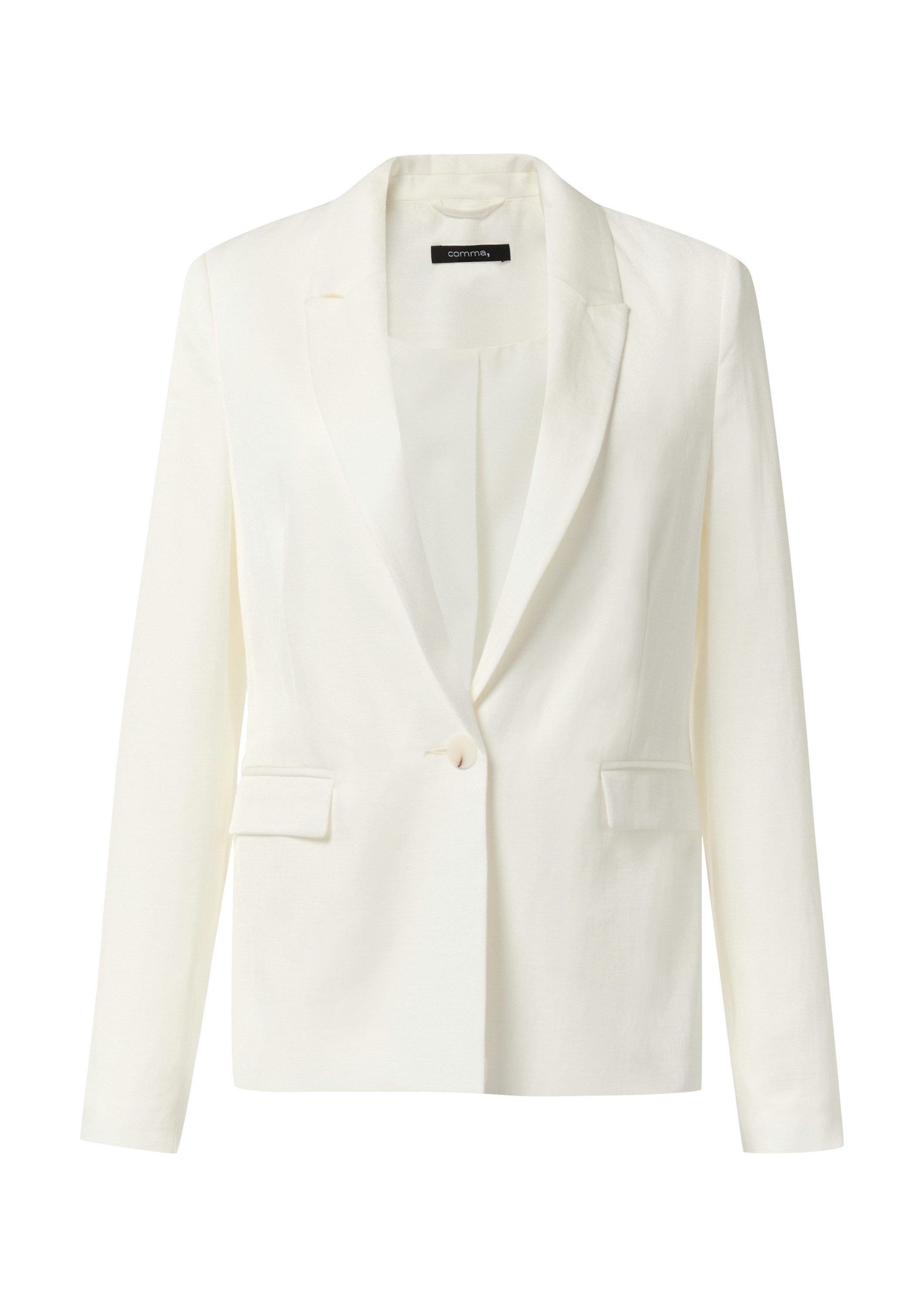 comma Jackenblazer Indoor-Blazer Blazer aus Leinenmix günstig online kaufen