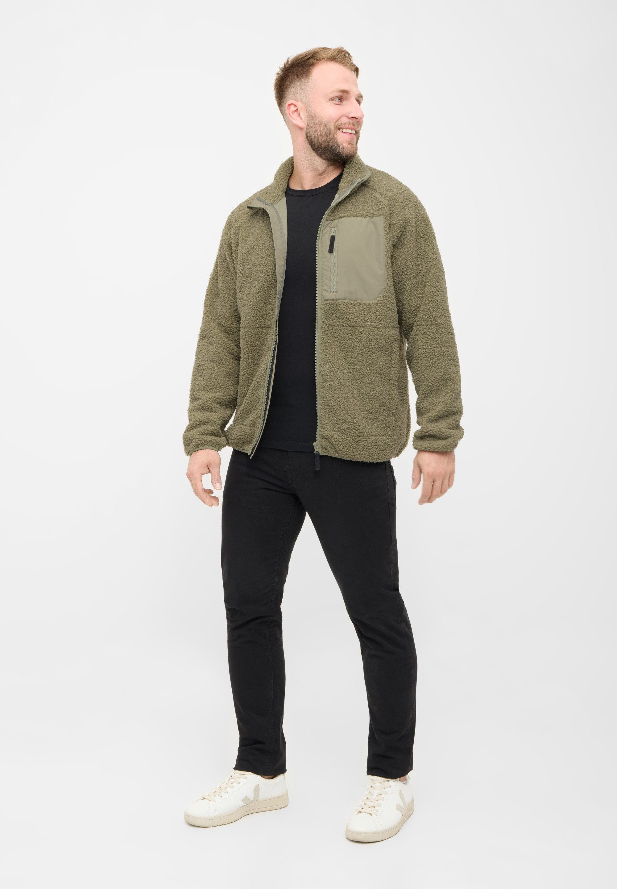 Derbe Fleecejacke Kuschelby_Pocket Fleecejacke, weich, warm, lässig