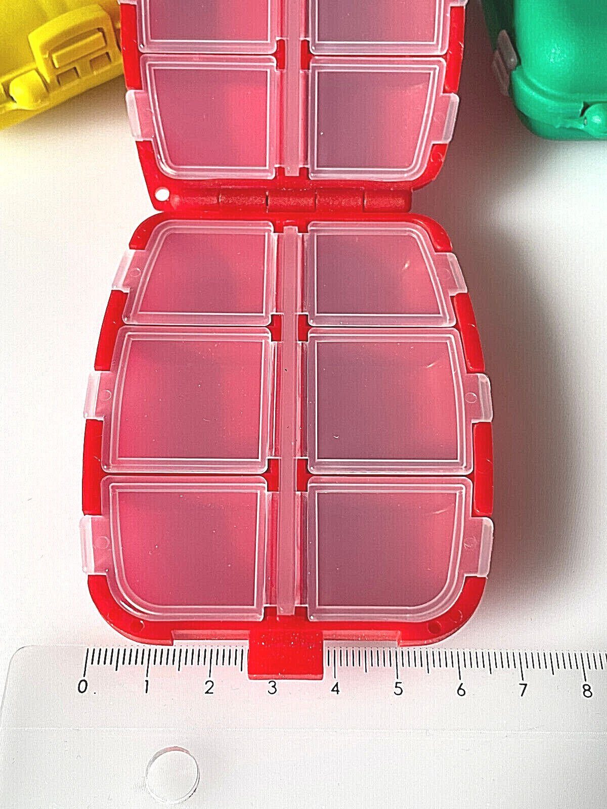 Anplast Angelkoffer Tackle Box 12 - S - Kammerbehälter lose Haken - Wirbel Zubehörbox