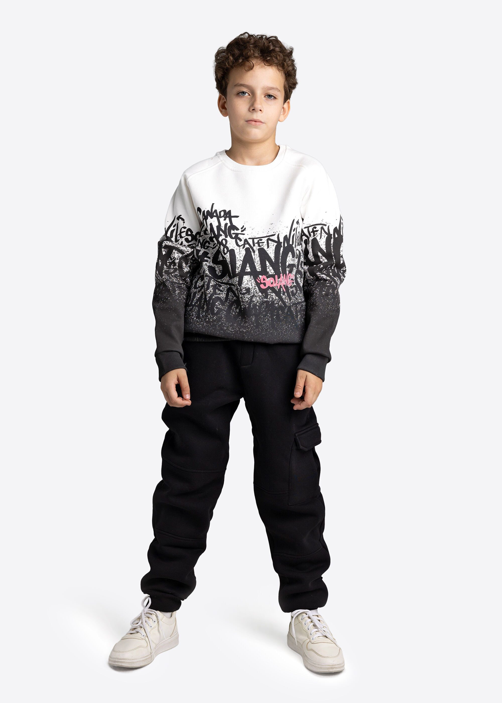 Solang Trainingsanzug (2-tlg), mit Print-Motiv