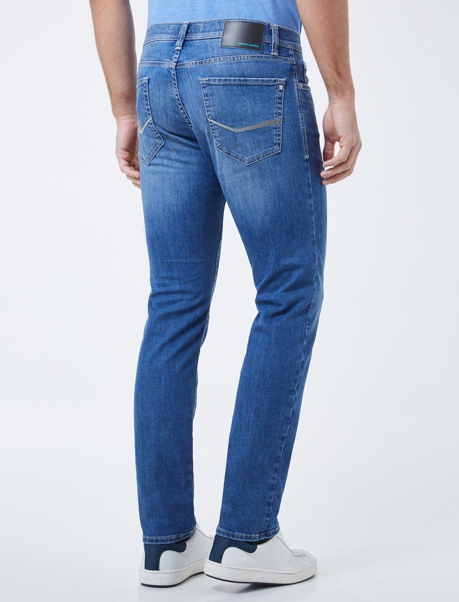 CARDIN blue LYON 5-Pocket-Jeans FUTUREFLEX Cardin 8880.92 3451 Pierre used PIERRE mid