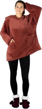 normani Fleecepullover Oversize Pullover Molina Kuschel Hoodie