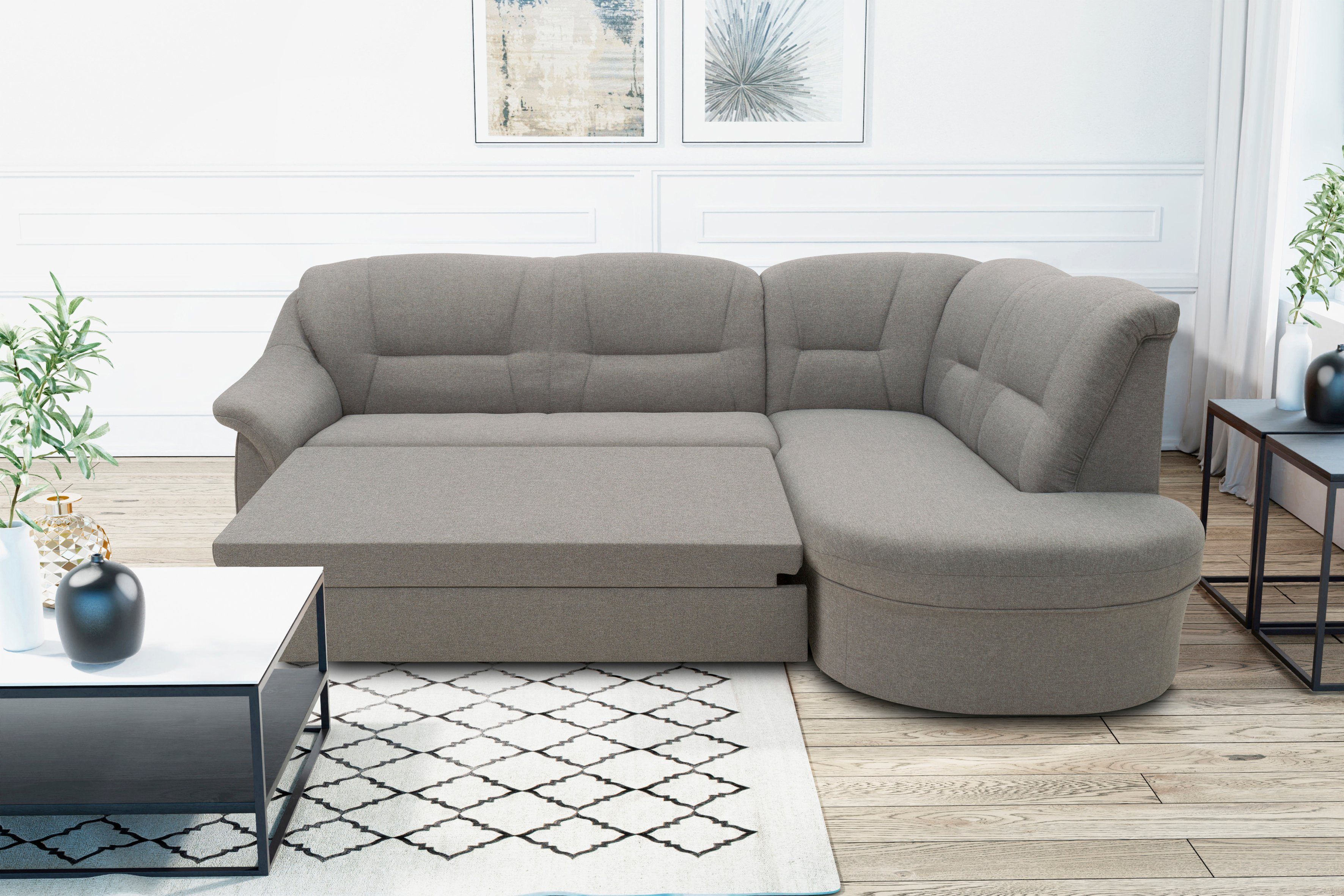 DOMO collection Ecksofa Faenza für kleine günstig online kaufen