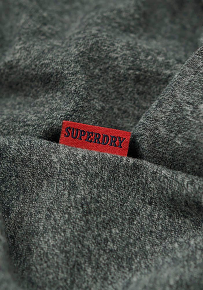 LOGO EMB TEE asphalt Rundhalsshirt VINTAGE grey Superdry