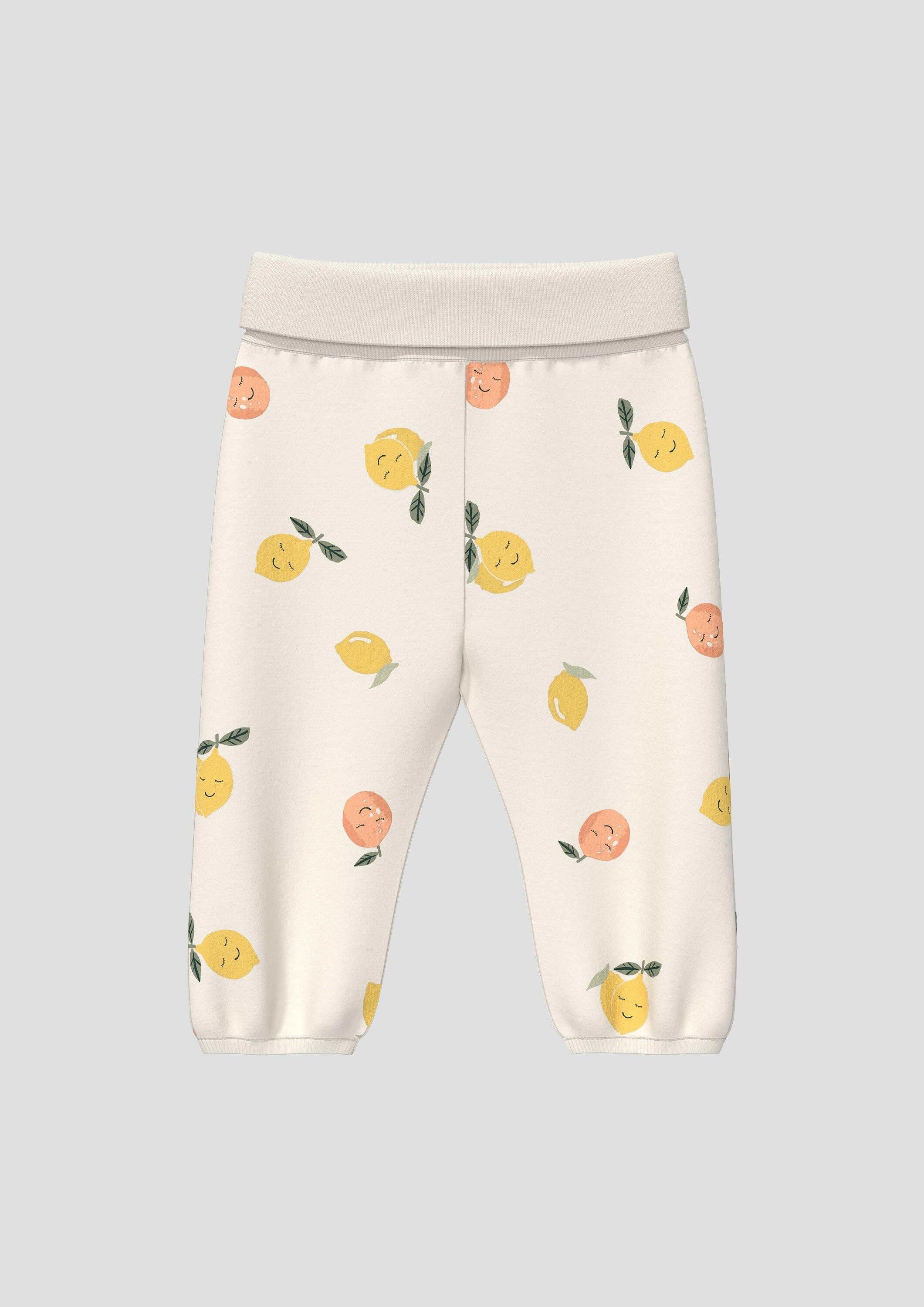 s.Oliver Leggings Leggings Unisex Joggpants mit Umschlagbund