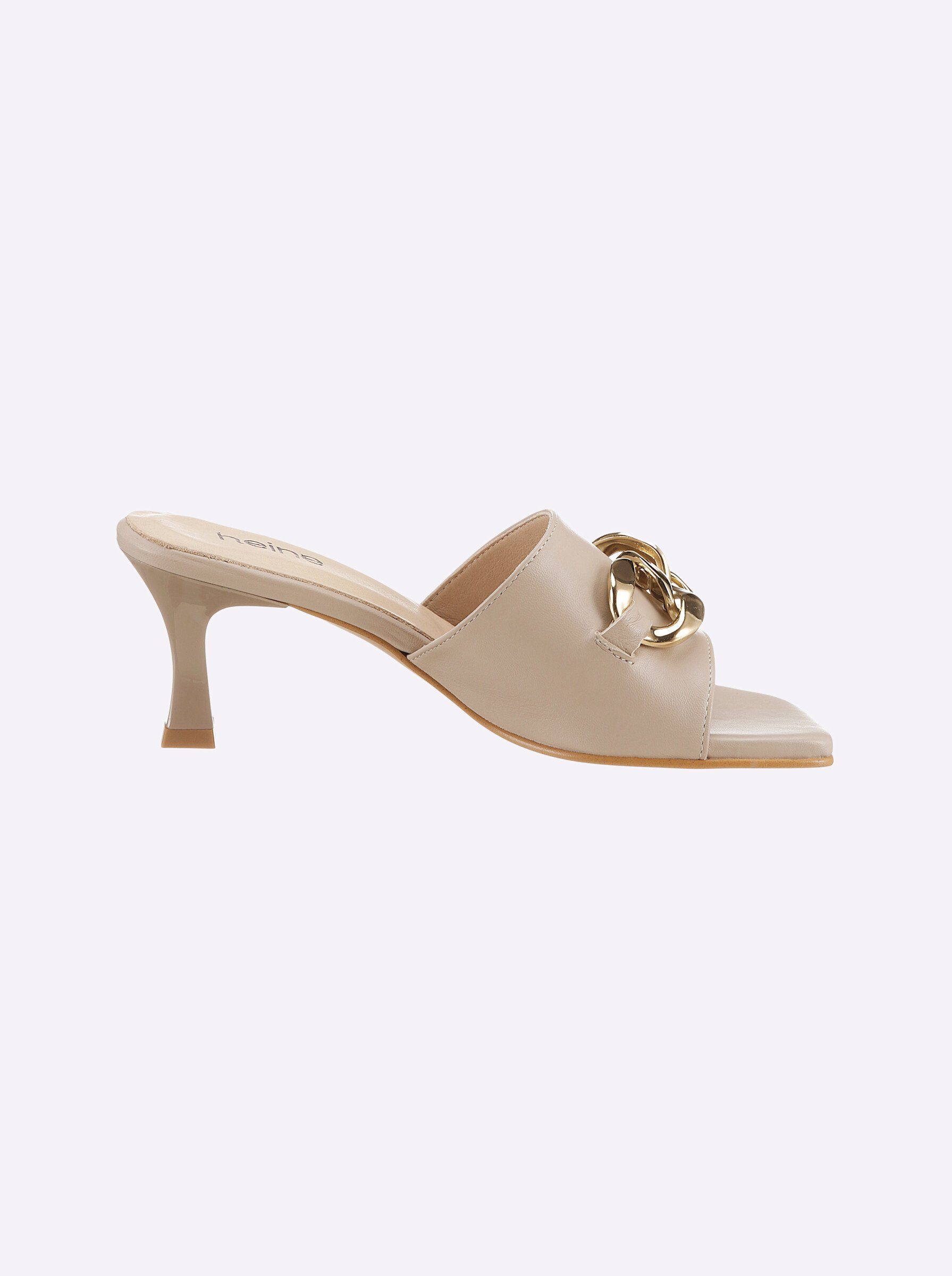 heine Pantolette beige