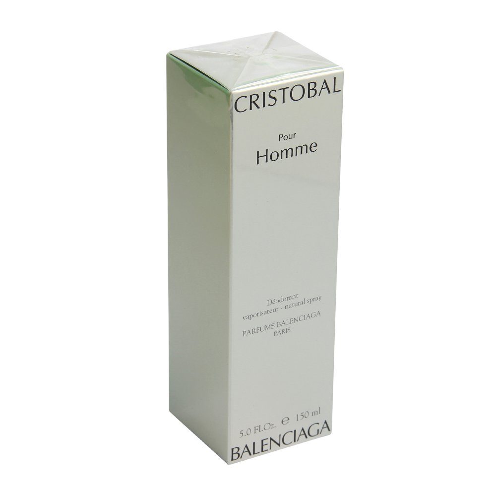Balenciaga Körperspray Balenciaga Deodorant Homme Pour spray Cristobal 150ml