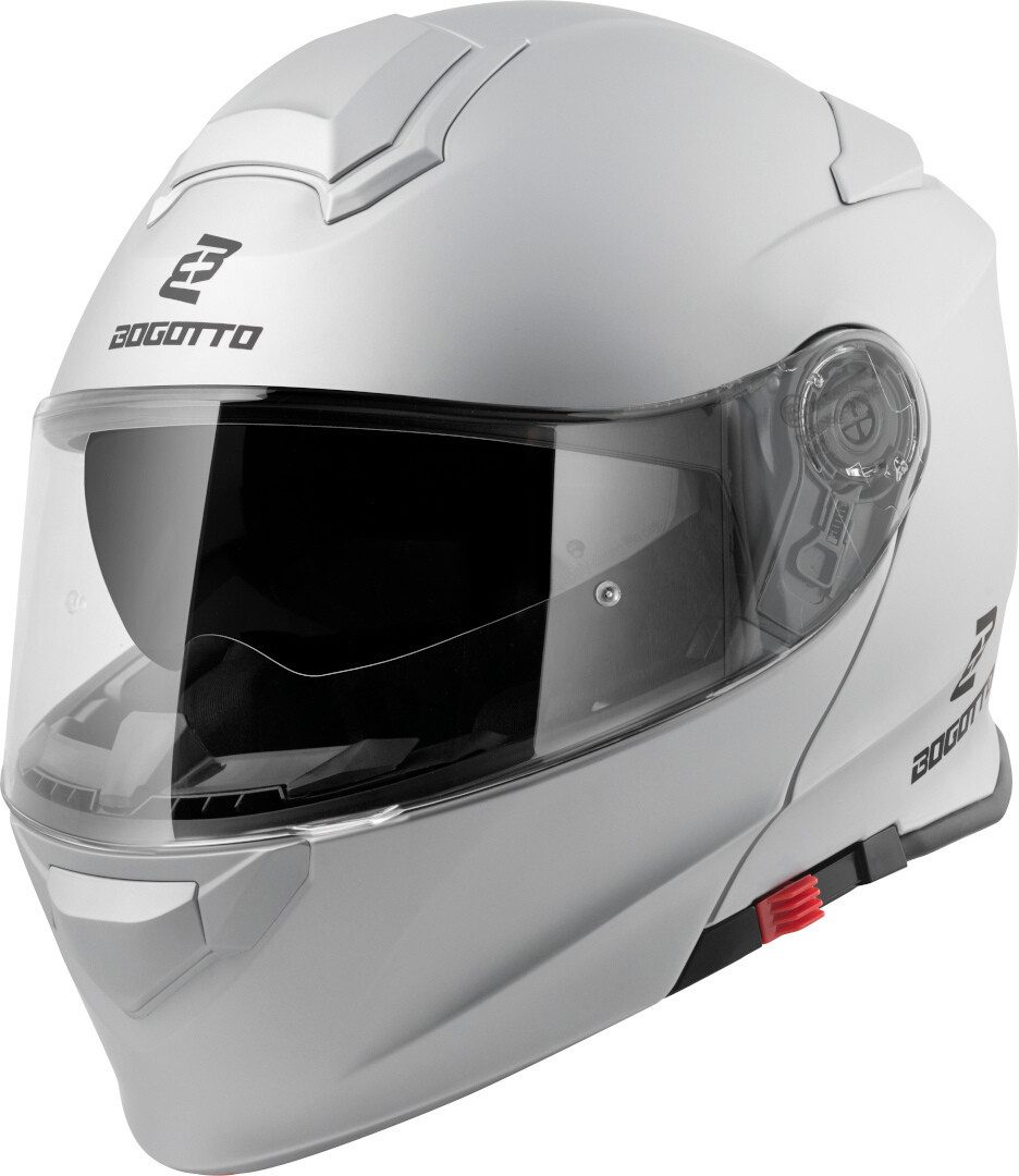 Bogotto Motorradhelm H271 Klapphelm, vorbereitet für Kommunikationssystem,geeignet für Brillenträger,v