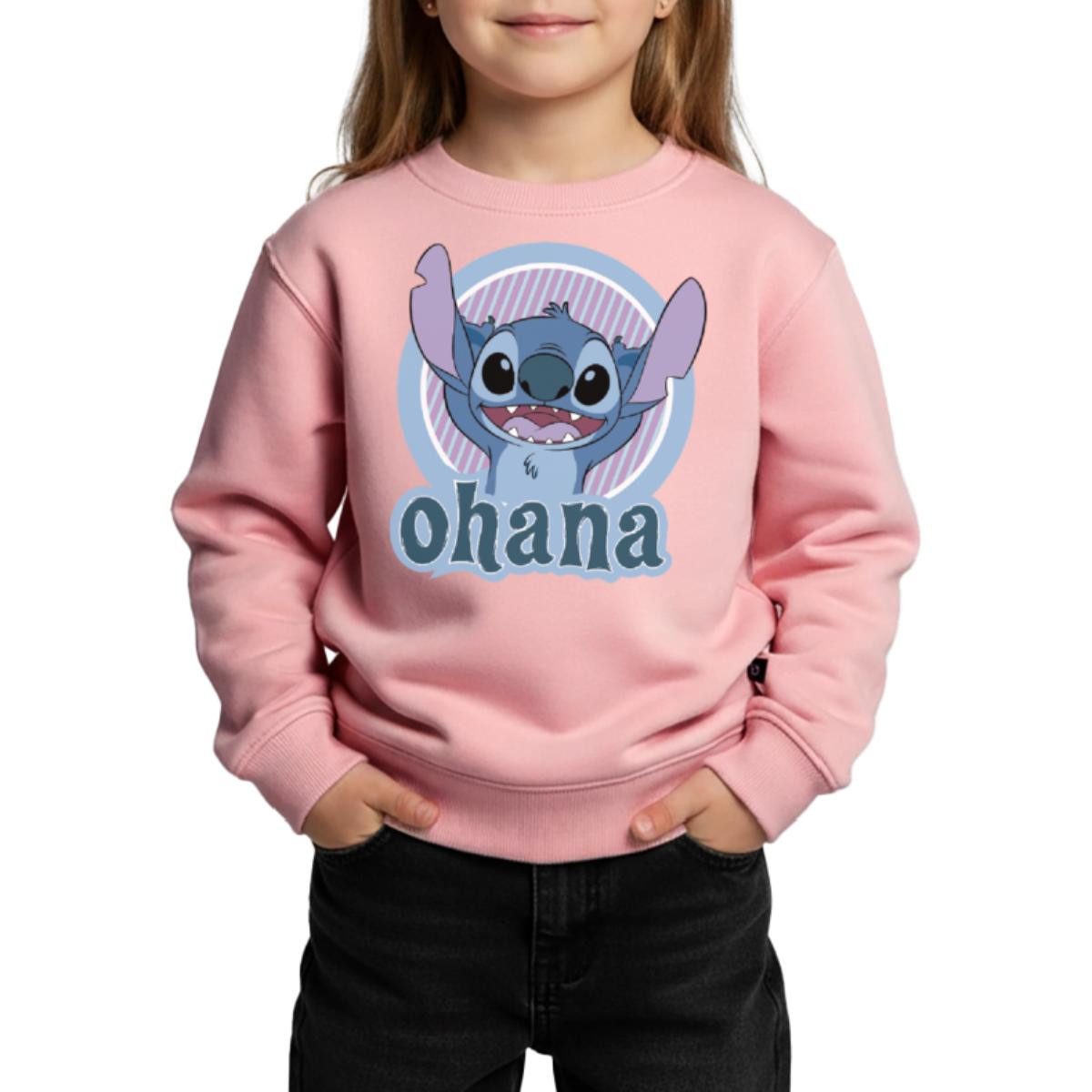 Sweatshirt Lilo & Stitch Ohana Kinder Premium Pullover