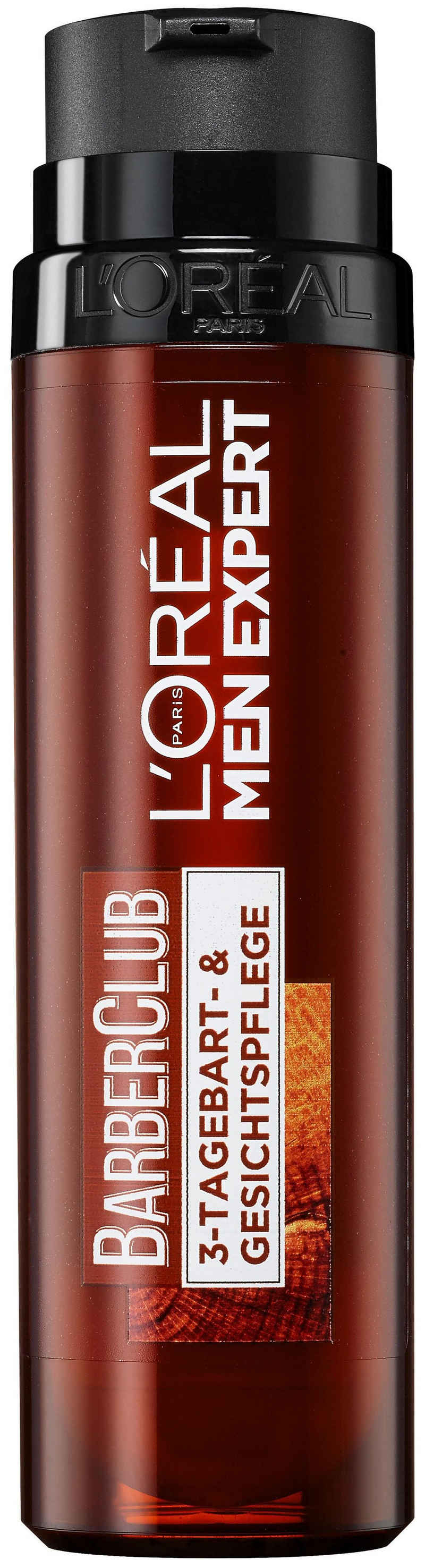 L'ORÉAL PARIS MEN EXPERT Feuchtigkeitscreme Barber Club 3-Tagebart- und Догляд за обличчям, spendet Feuchtigkeit, beruhigt Juckreiz