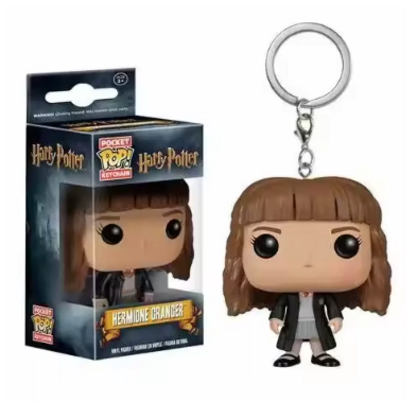 Funko Schlüsselanhänger Merchandise Figur, Sammelfigur Schlüsselanhänger Hermine Granger, Harry Potter Figur mit Geschenkbox
