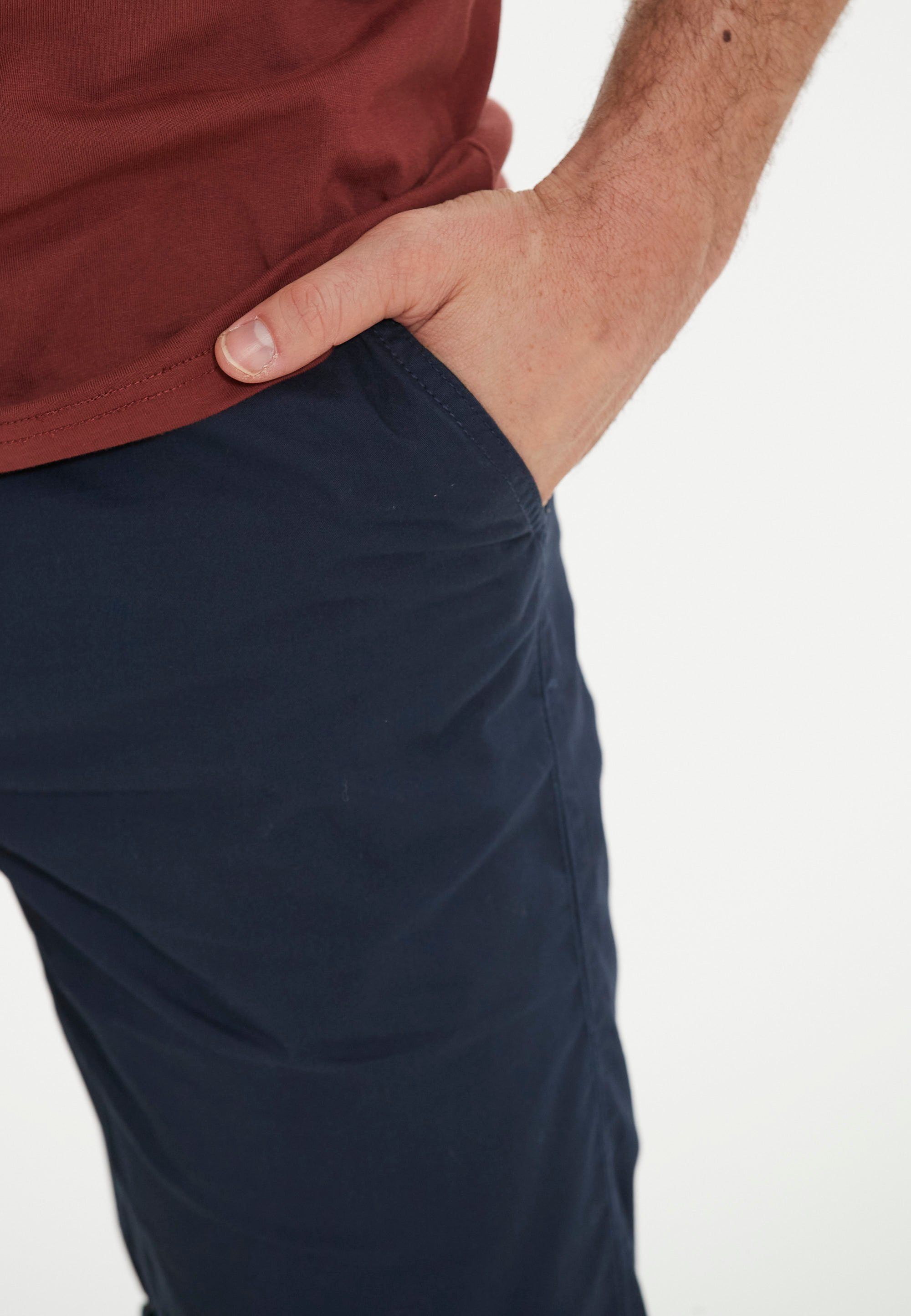 CRUZ Shorts Gilchrest mit Seitentaschen dunkelblau praktischen