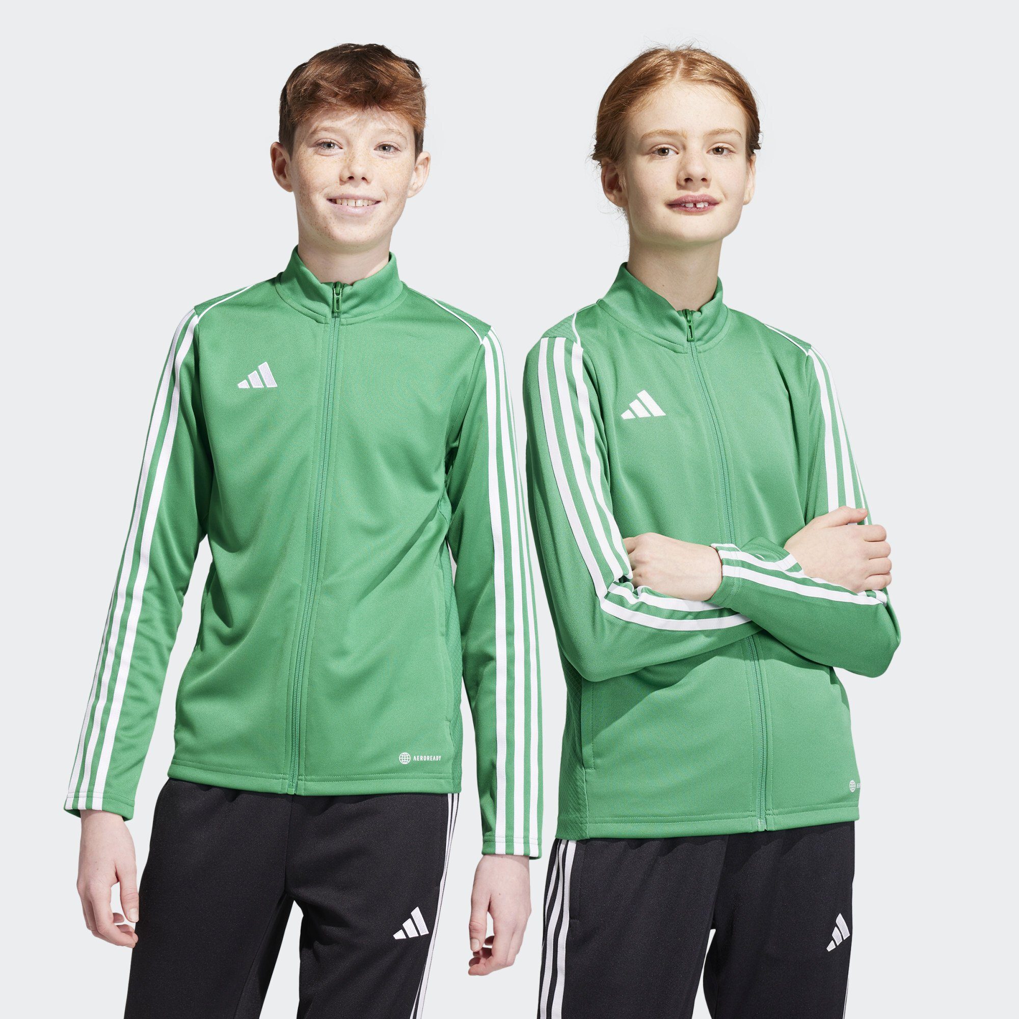 adidas Performance Green Team TIRO 23 TRAININGSJACKE LEAGUE Funktionsjacke