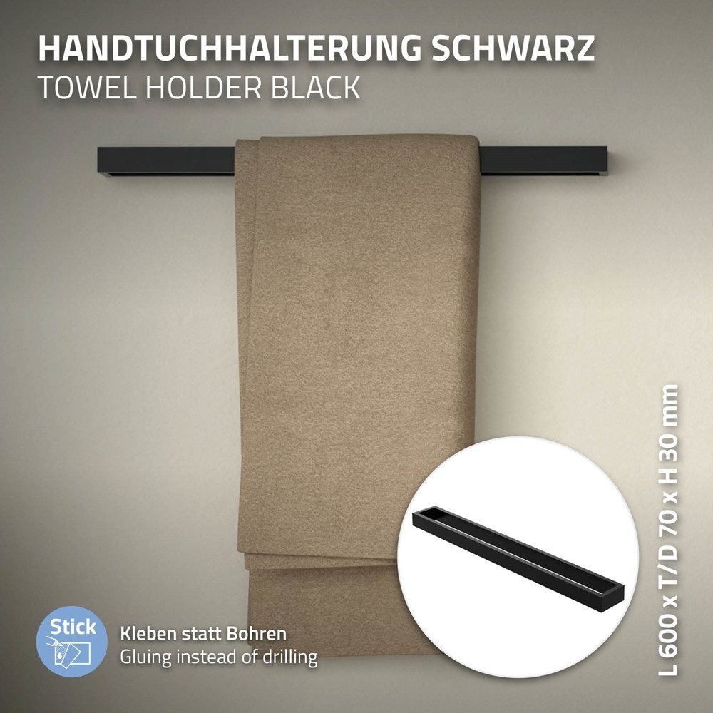 ML-DESIGN Handtuchhalter Handtuchstange für Gästehandtuch Halter günstig online kaufen