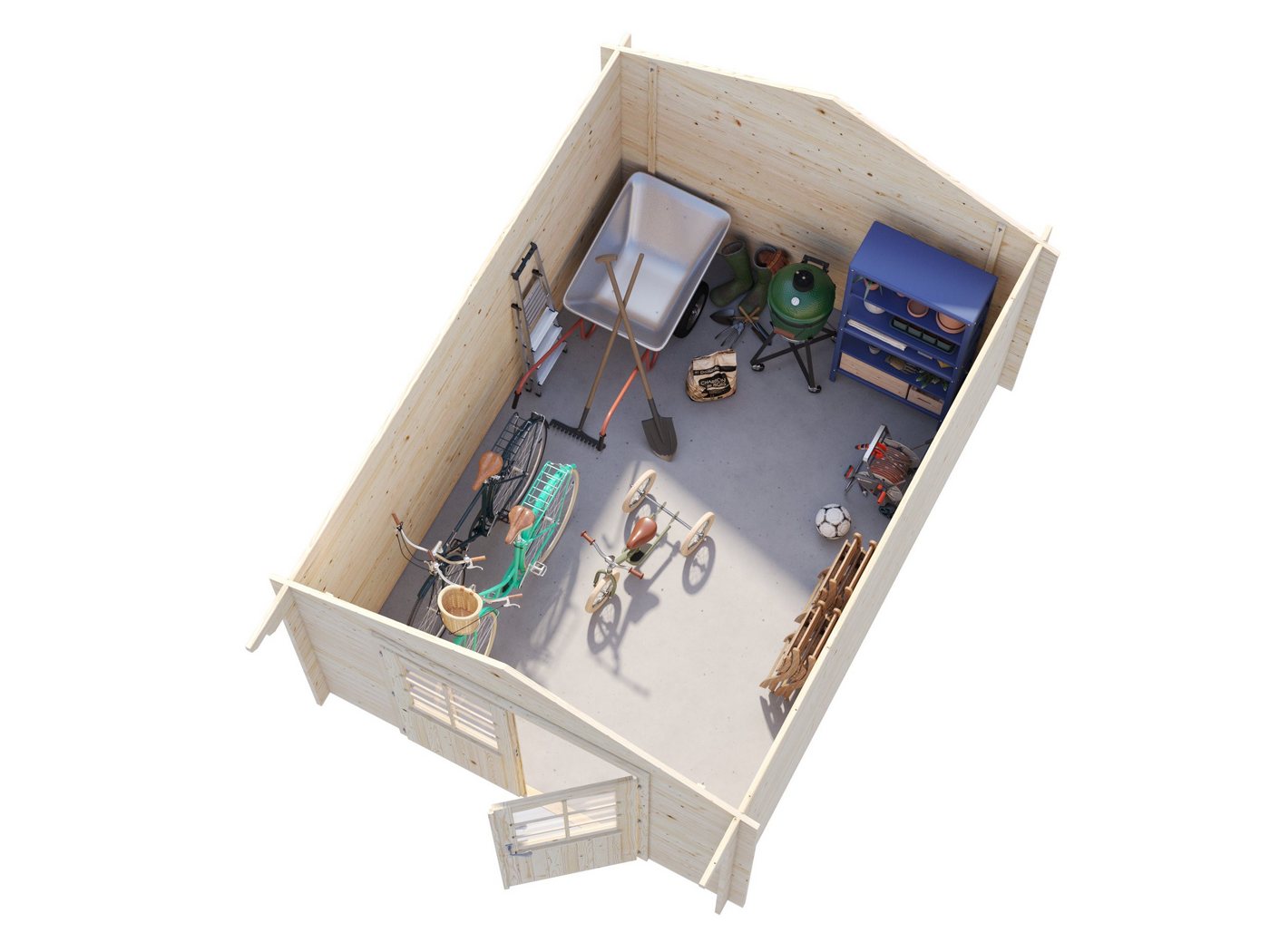 Palmako Gartenhaus Lotta 10,0 Holzhaus B... Palmako Gartenhaus Lotta 10,0 Holzhaus B...