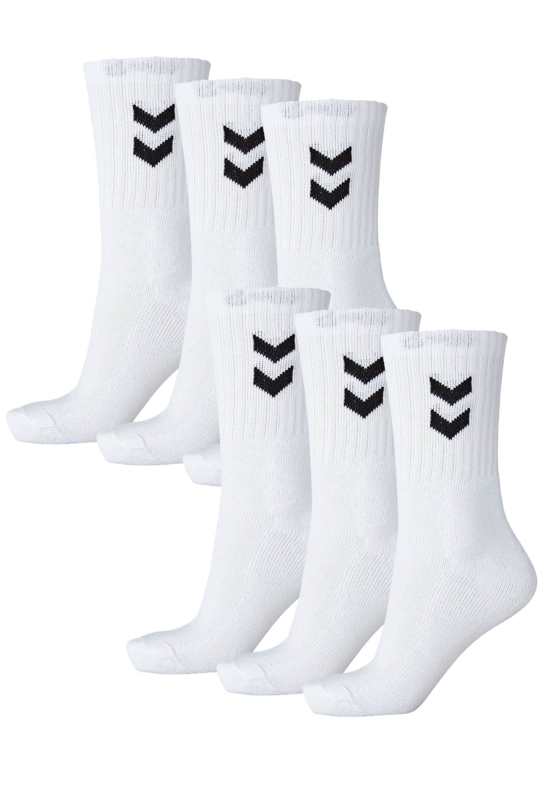 hummel Sportsocken Atmungsaktive Sportstrümpfe aus Baumwollmischung (9-Paar) Performancesocken für Damen & Herren
