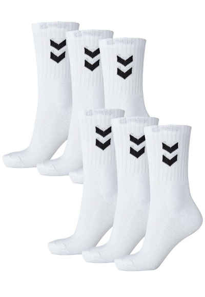 hummel Sportsocken hummel Socken 6-er Set Sport Freizeit Basic Socken mit Logo (6-Paar)