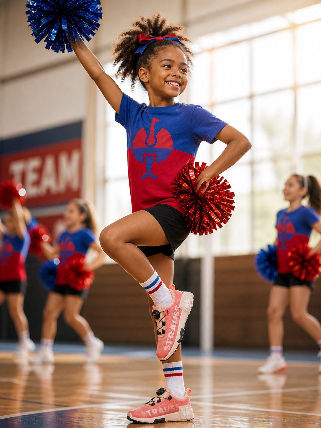 Engelbert Strauss T-Shirt Kinder T-Shirt Colourblock von Strauss mit coolem 3D-Druck 100% Baumwolle Pique-Qualität