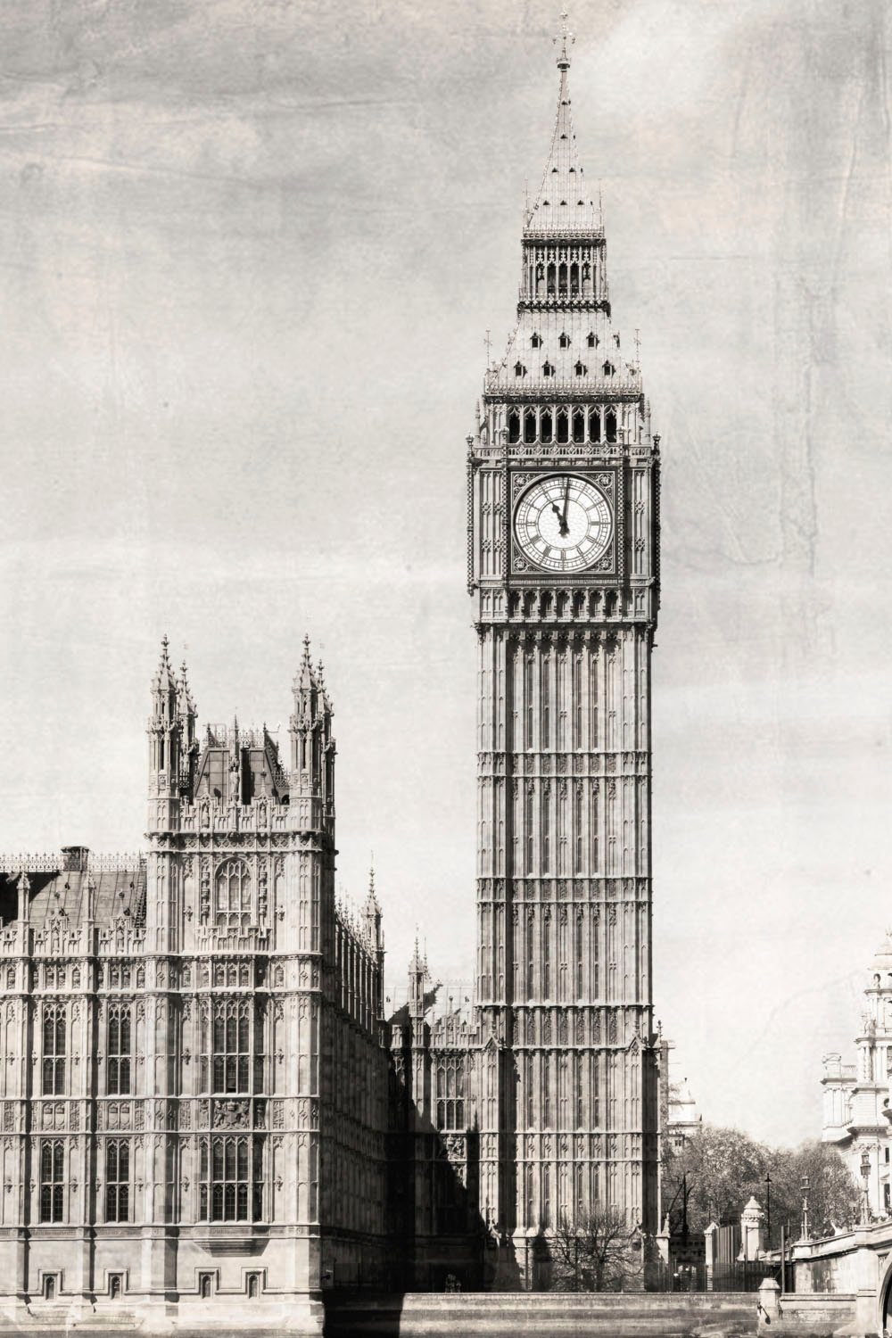 queence Acrylglasbild Big Ben, Elemente der Architektur, Gebäude, Kunst, London, Städte, Fine Art-Print in Galeriequalität