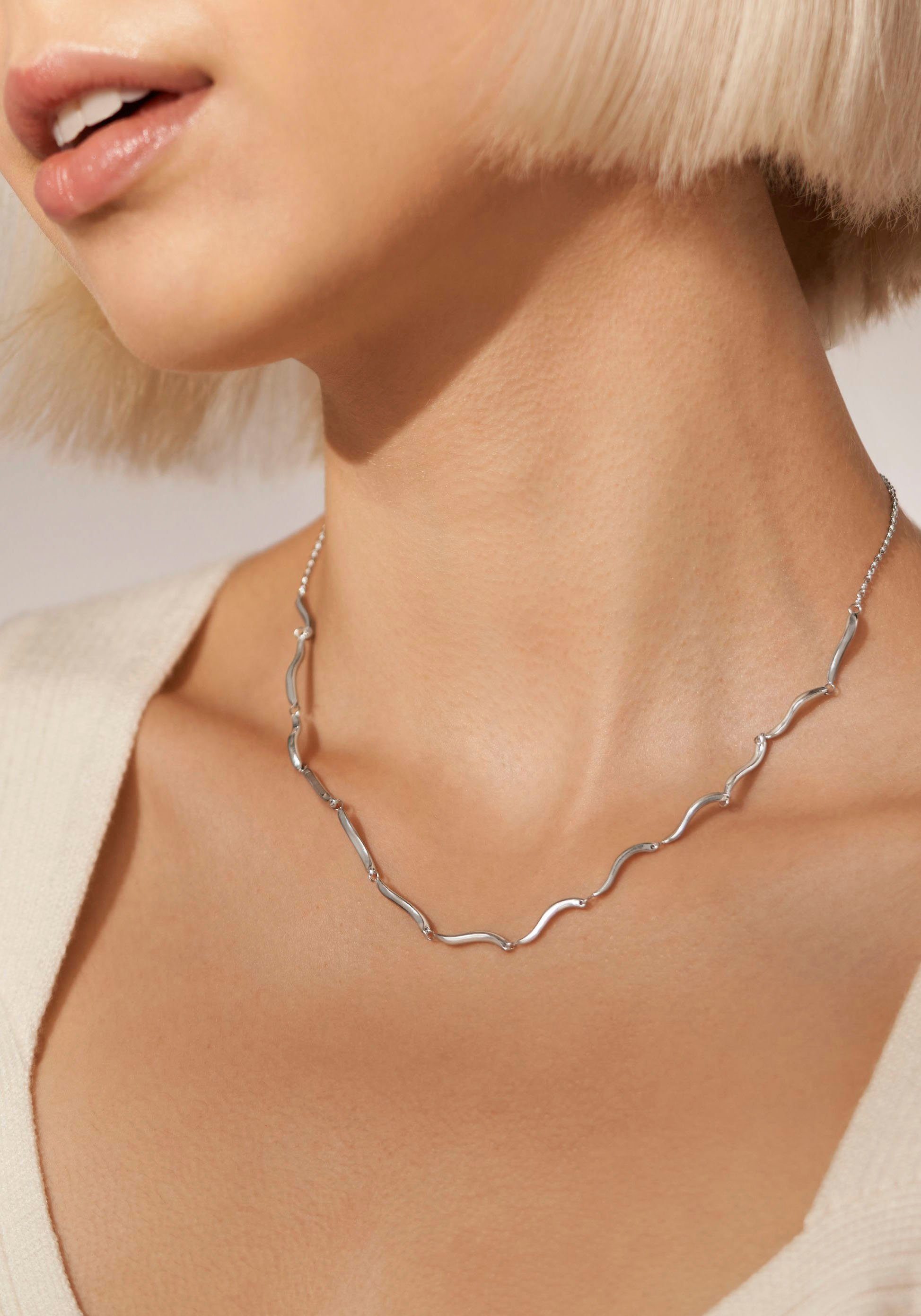 SKAGEN Kette mit Anhänger Schmuck Geschenk Edelstahl Halskette KARIANA ESSENTIAL WAVES