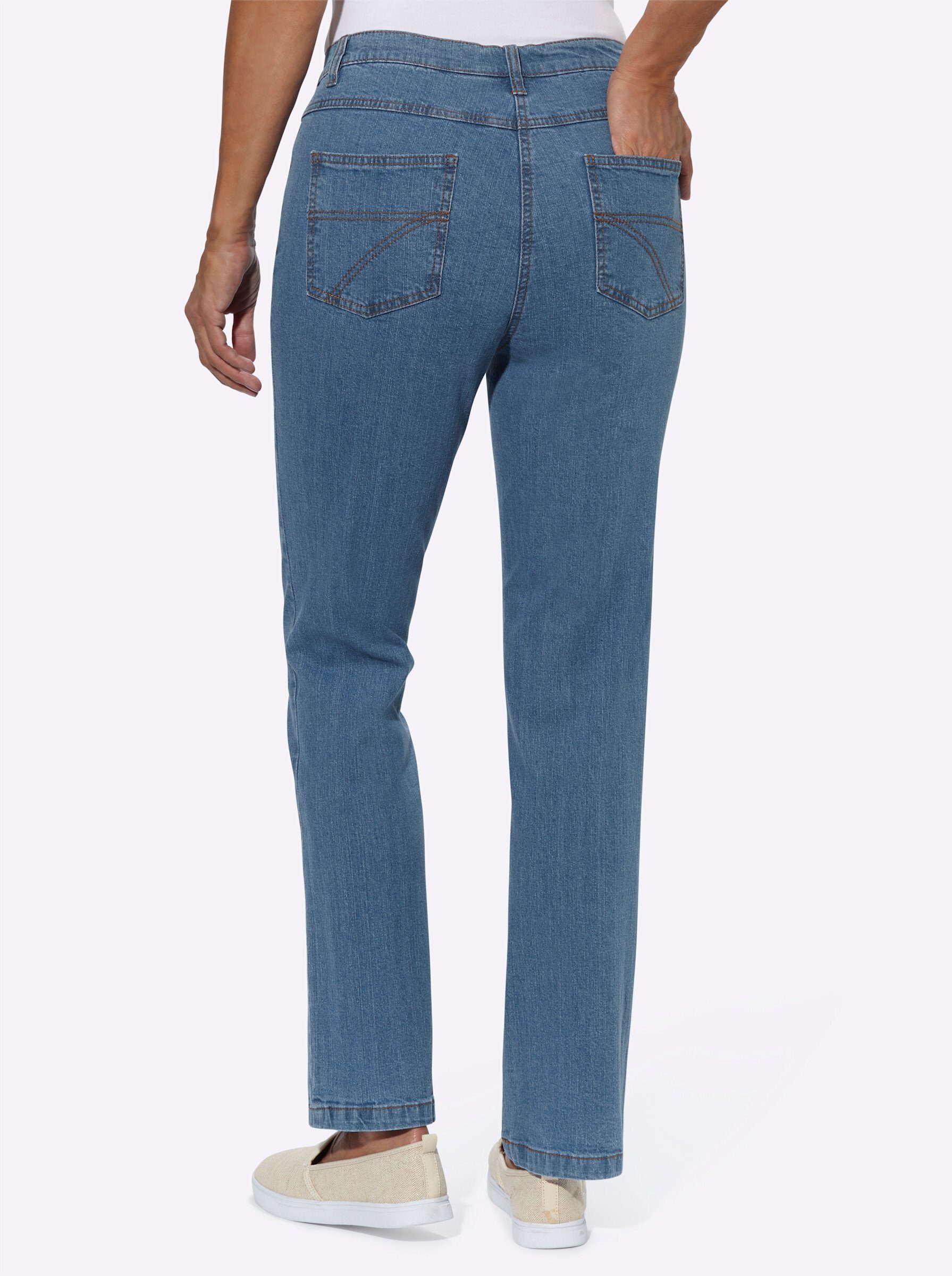 blue-bleached WEIDEN Jeans WITT Bequeme