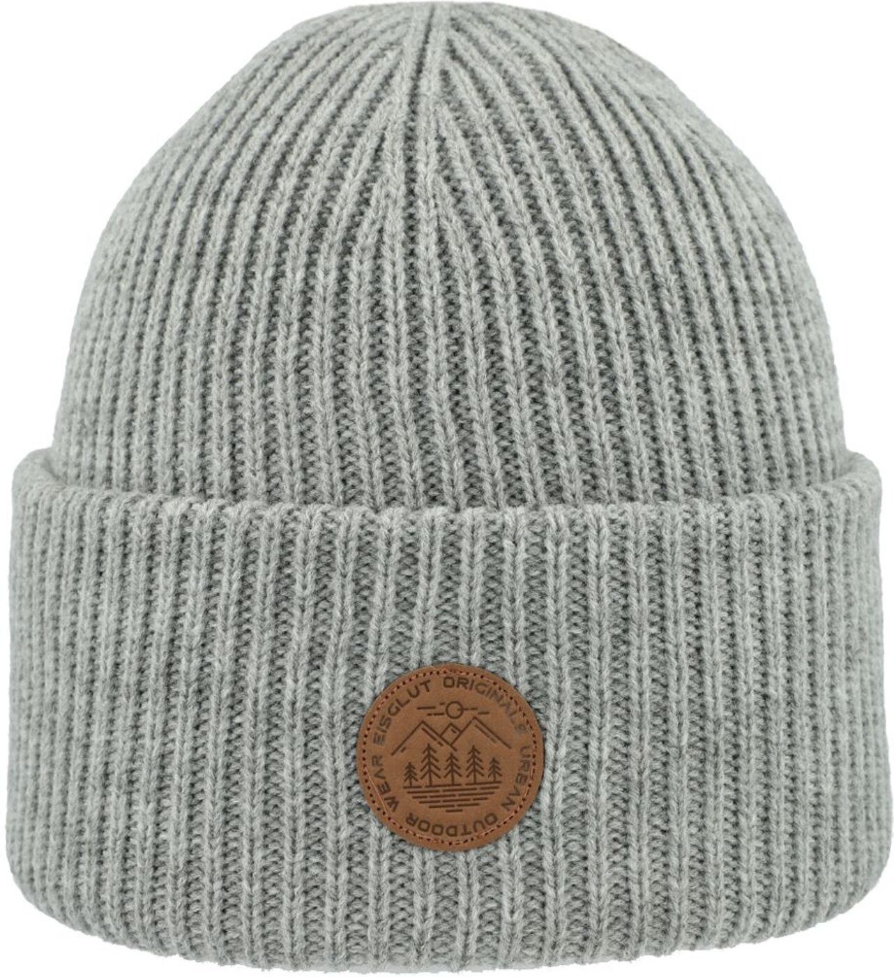 Eisglut Strickmütze Unityo SILBER MELIERT günstig online kaufen