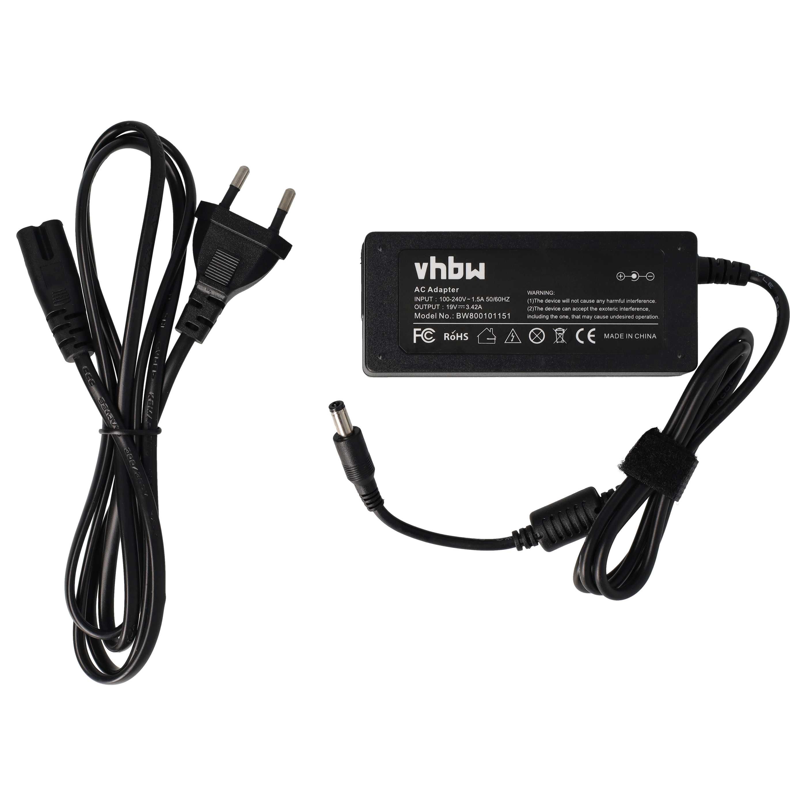 vhbw Netzteil passend für Medion MD41960 Notebook, Netbook Ultrabook / Notebook-Ladegerät