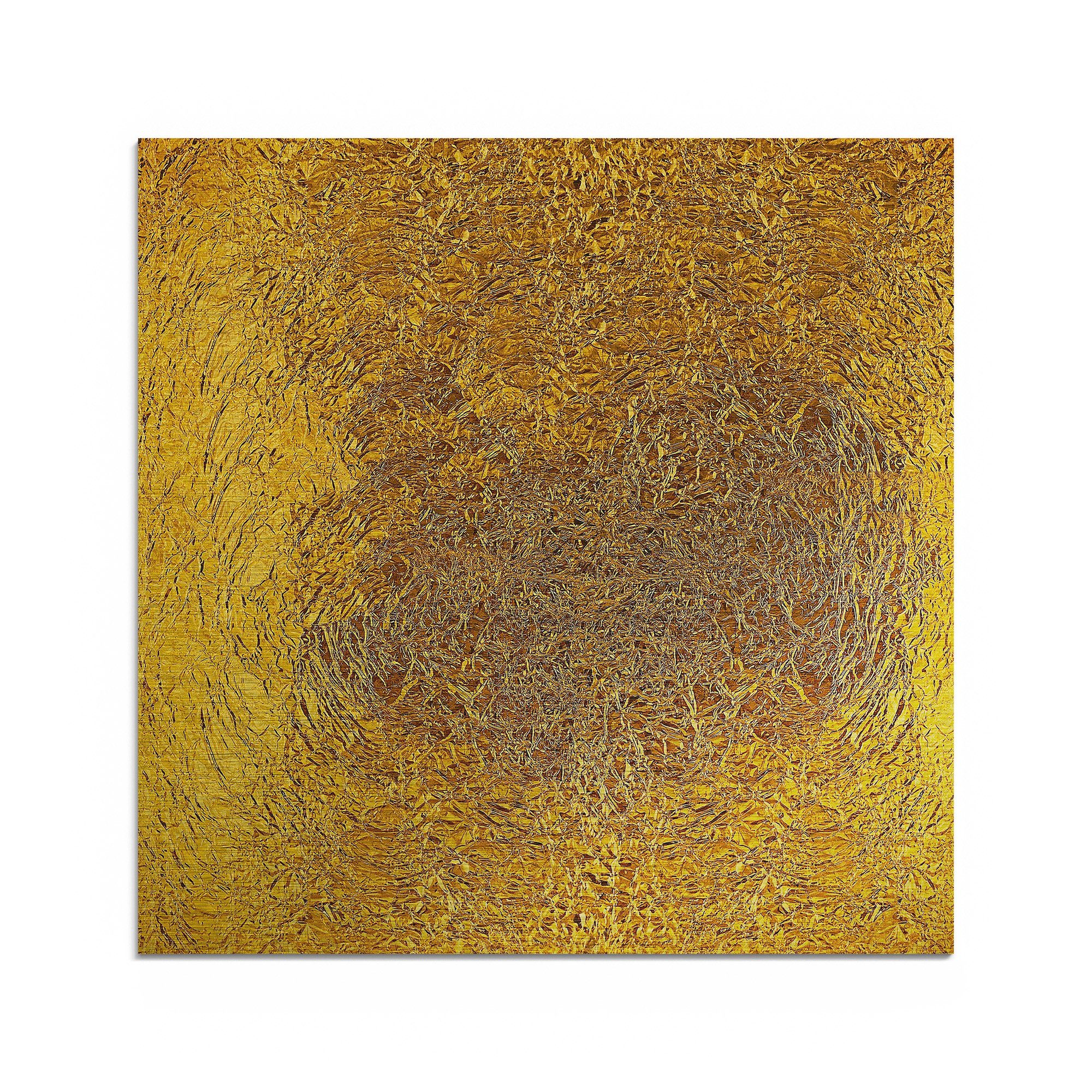 DEQORI Metallbild 'Relief in Goldoptik', Alu günstig online kaufen