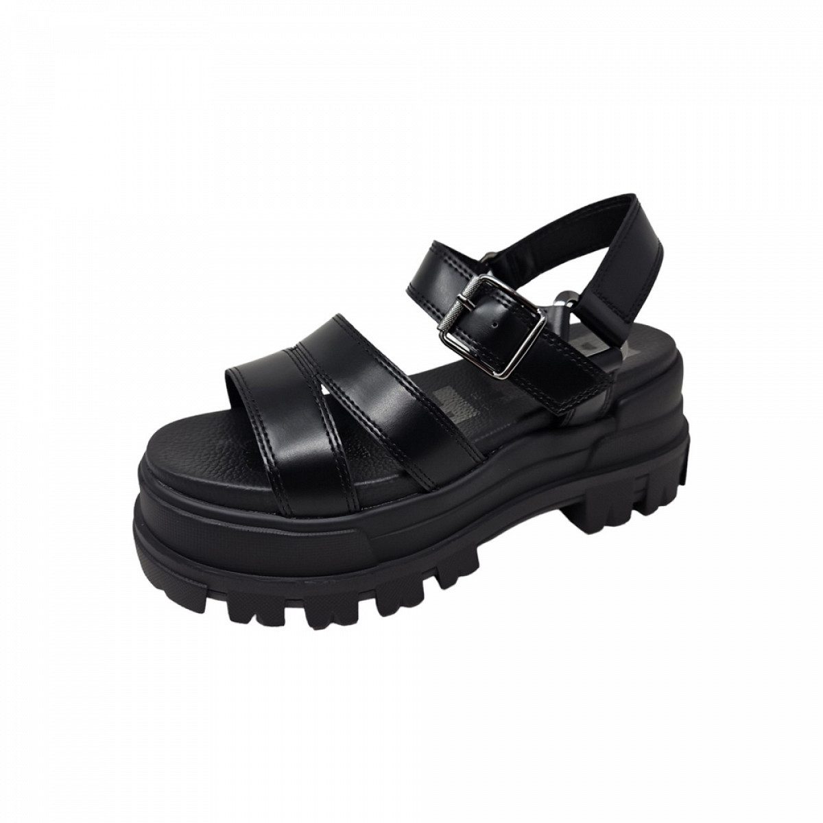 Buffalo Riemchensandale "Buffalo Sandalen Lederimitat" günstig online kaufen