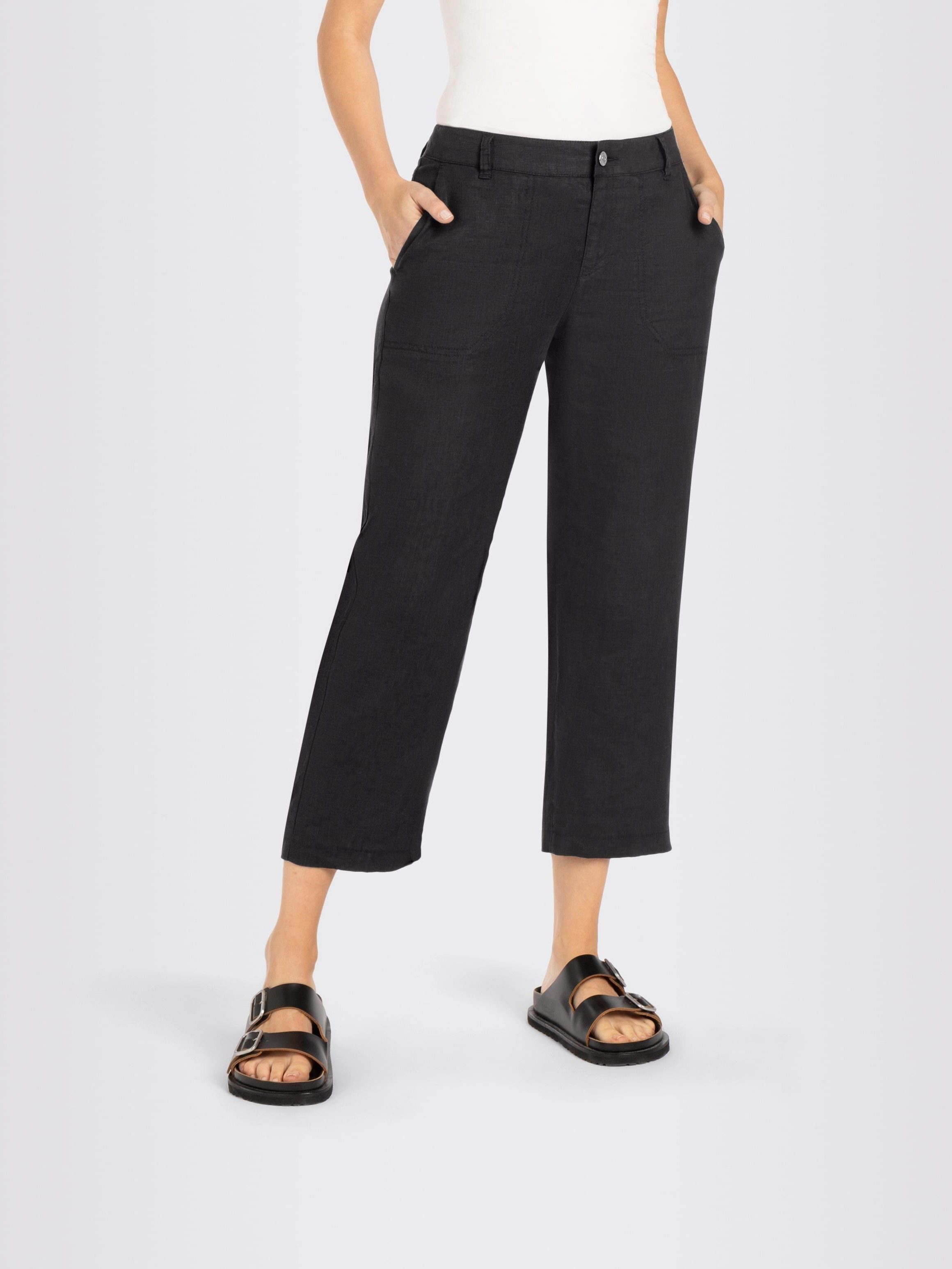 Leinenhose NORA cropped