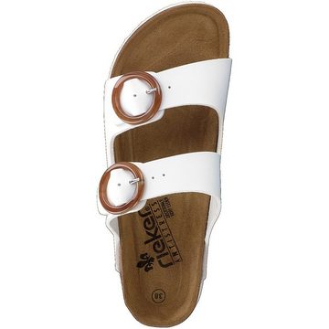 Rieker Rieker Damen Pantolette weiß Pantolette