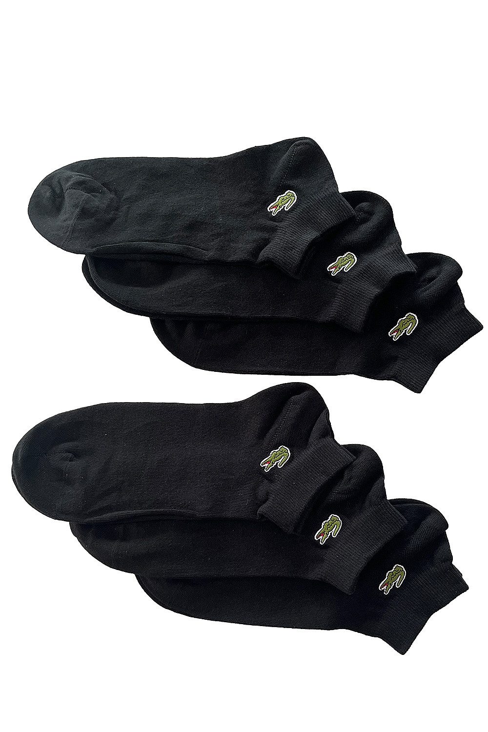 Lacoste Носки для кроссовок gesticktes Krokodil Kurzsocke (Pack, 6 Paar) kurze Sportsocke Logostickerei