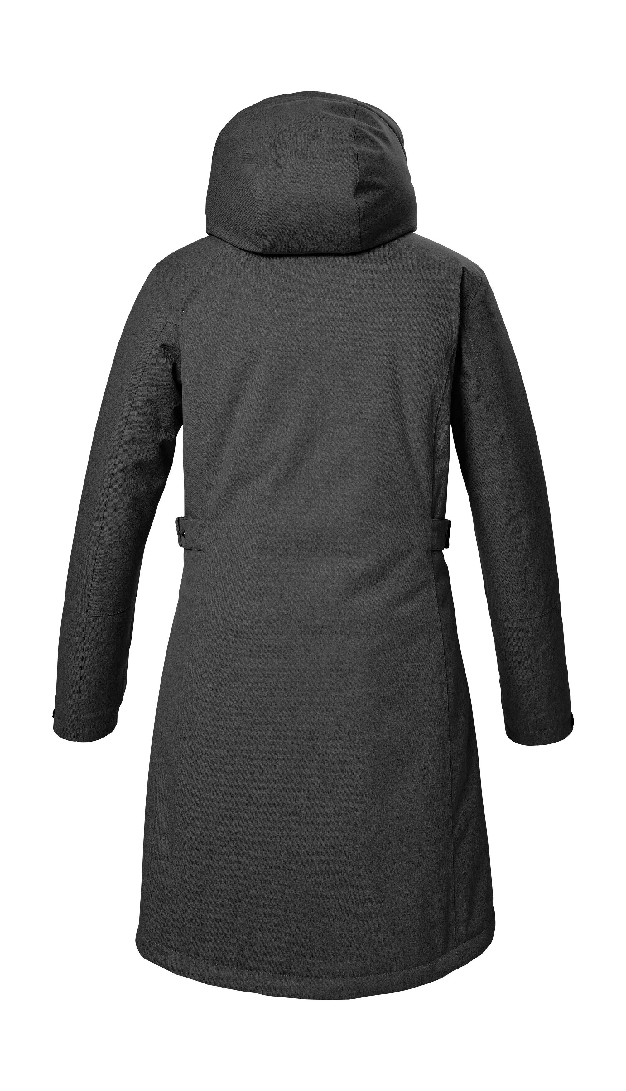 Killtec Parka KOW 303 WMN PRK Wasserdichter, atmungsaktiver Damenparka mit abnehmbarer Kapuze