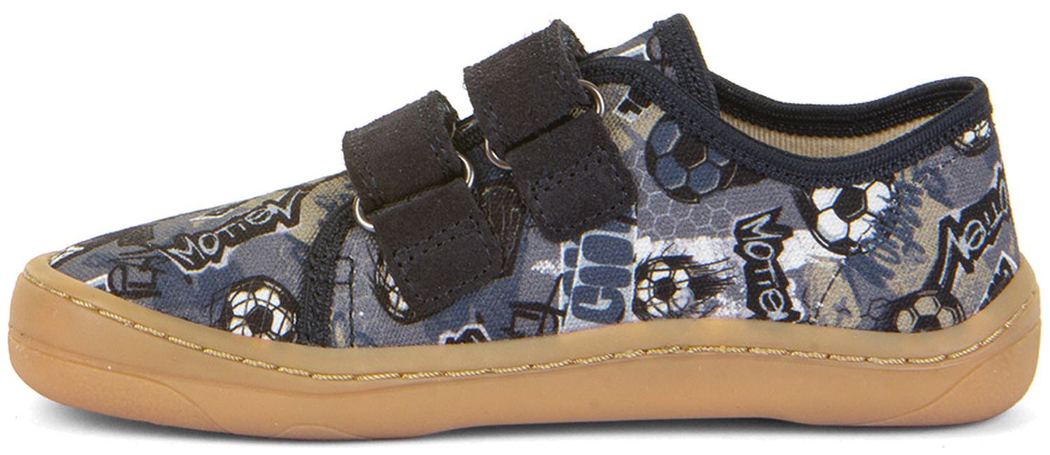 froddo® Froddo Barefoot Canvas Grey/Blue Schnürschuh