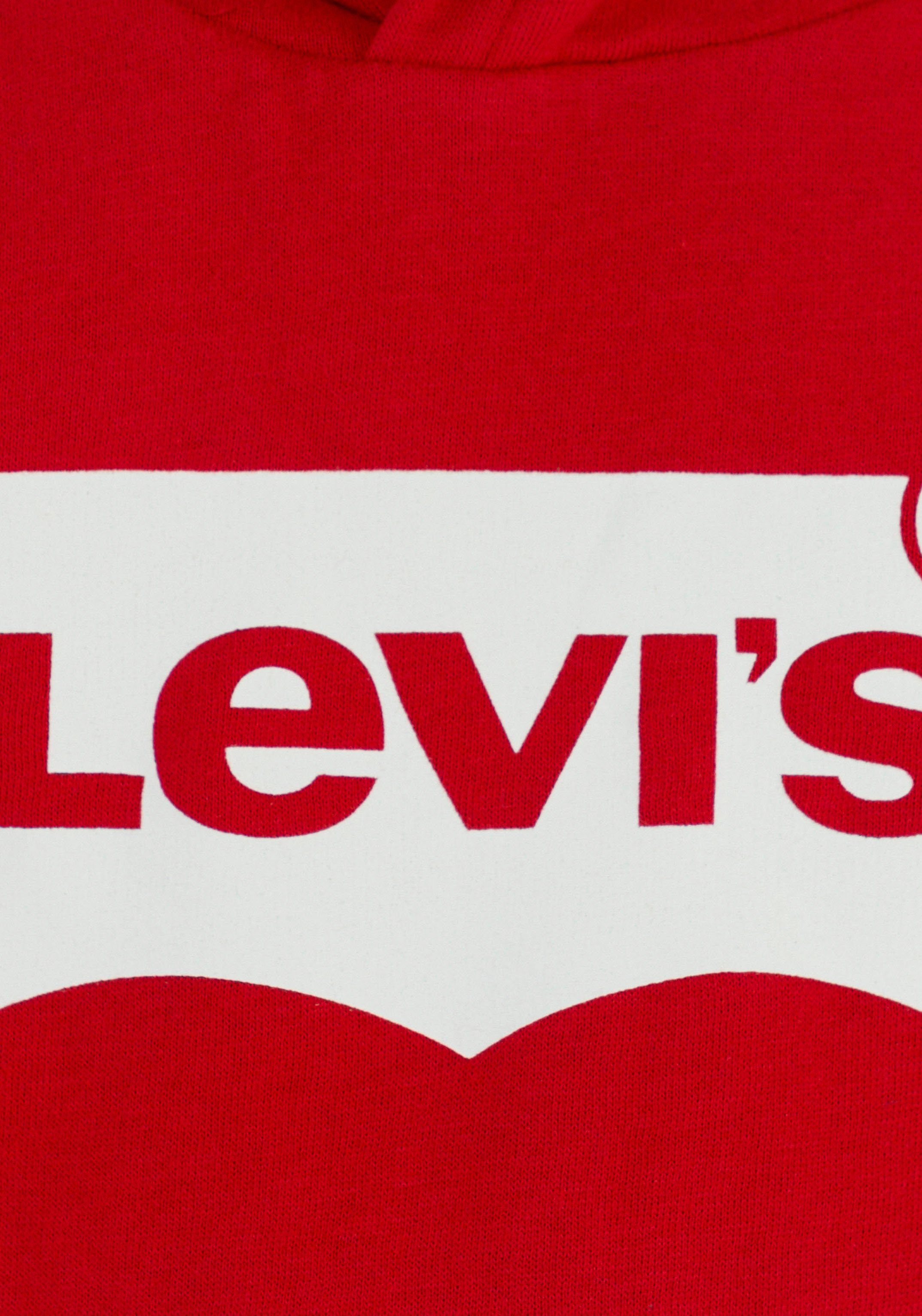 Levi's® Kids for BOYS red BATWING HOODIE Kapuzensweatshirt