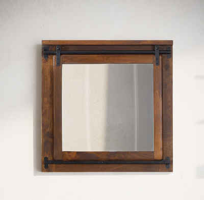 Main Möbel Spiegel Main Möbel 68x68cm Wandspiegel `Bayamo´Mango & Eisen