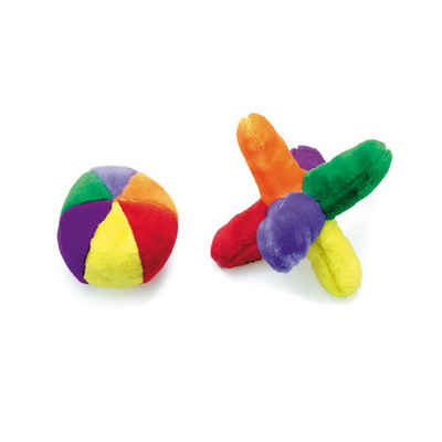 Karlie Tierkuscheltier Hundespielzeug Plüschspielzeug Ball, Durchmesser: 14 cm