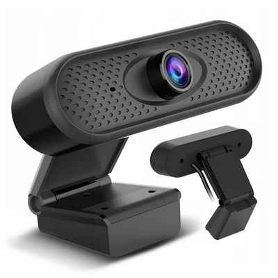 NanoRS »RS680« Full HD-Webcam (Schönheitseffekt-Funktion, Omnidirektionale Mikrofone, Manueller Fokus)