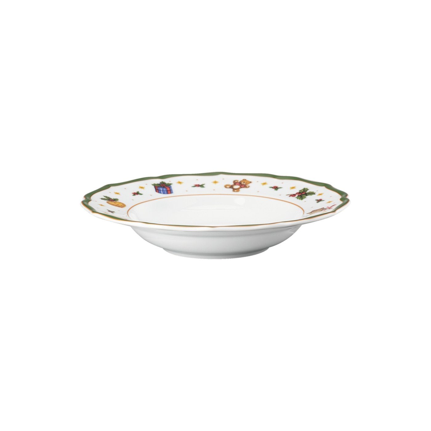 Hutschenreuther Suppenteller Teller tief 23 cm, (1 St), Porzellan, spülmaschinenfest und mikrowellengeeignet