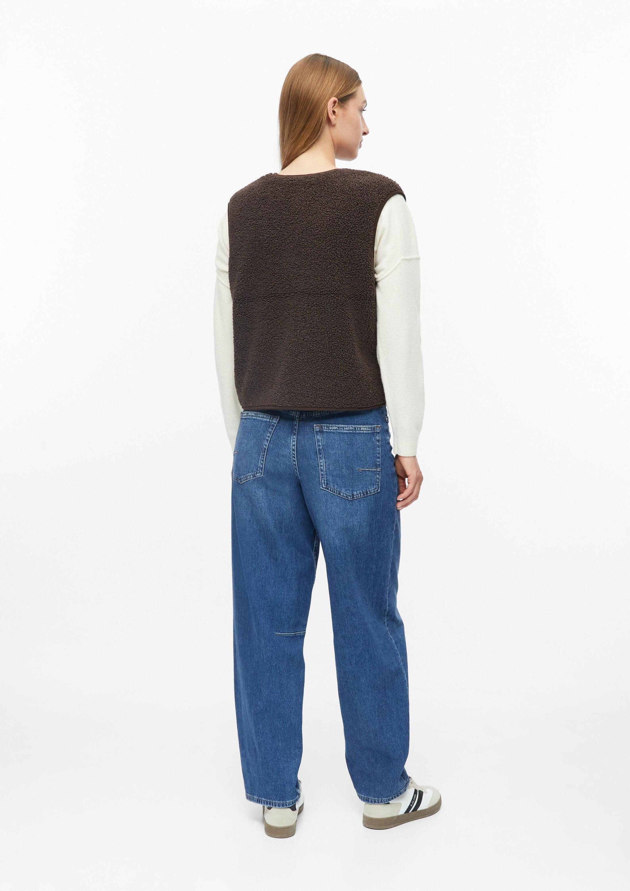 s.Oliver Funktionsweste Indoor-Weste Teddy-Weste im Relaxed Fit