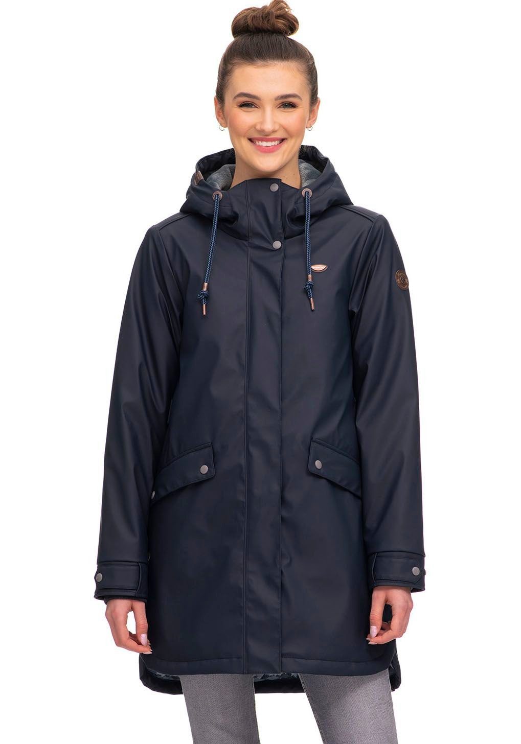 Ragwear Parka TINSLEY mit dekorativen Riegeln seitlich in der Taille günstig online kaufen