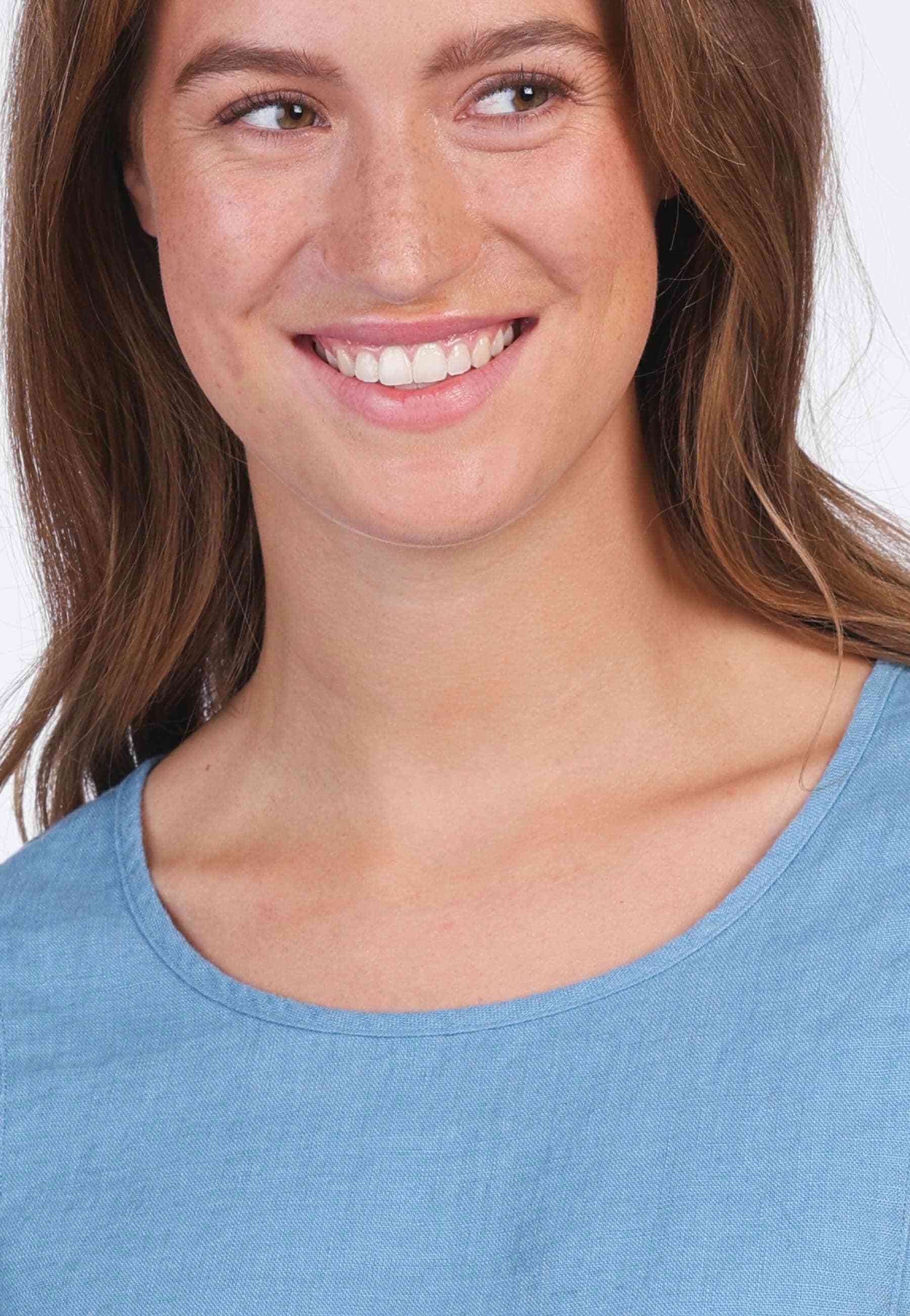 Sorgenfri Sylt Klassische Bluse Dafna Volant