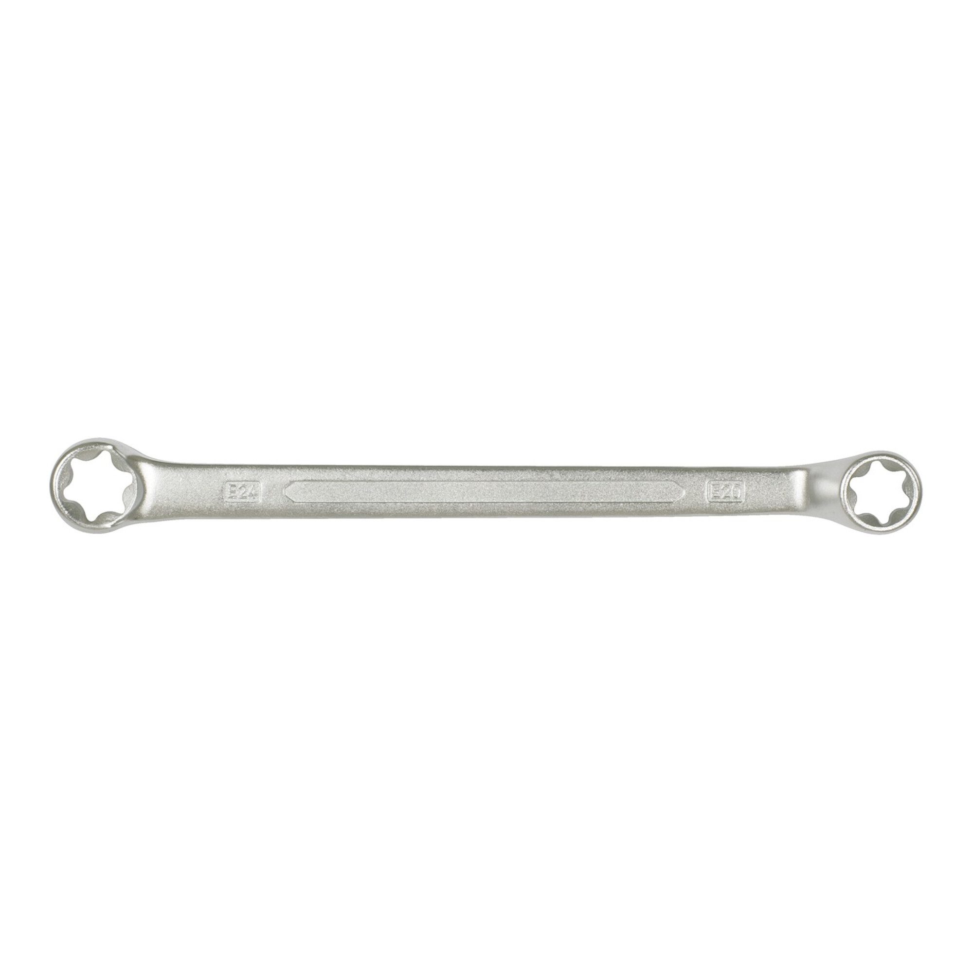 KS Tools Schraube KS Tools CLASSIC TX-E-Doppel-Ringschlüssel, gekröpft, E6xE8